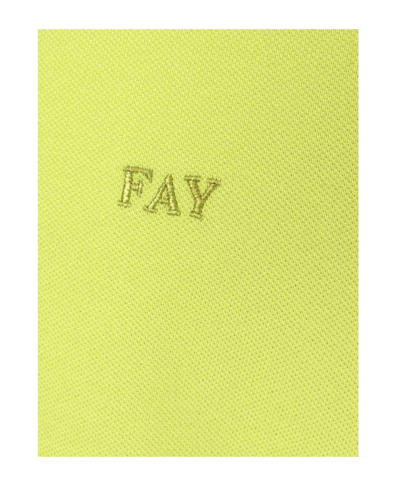 Fay Yellow Polo - YELLOW