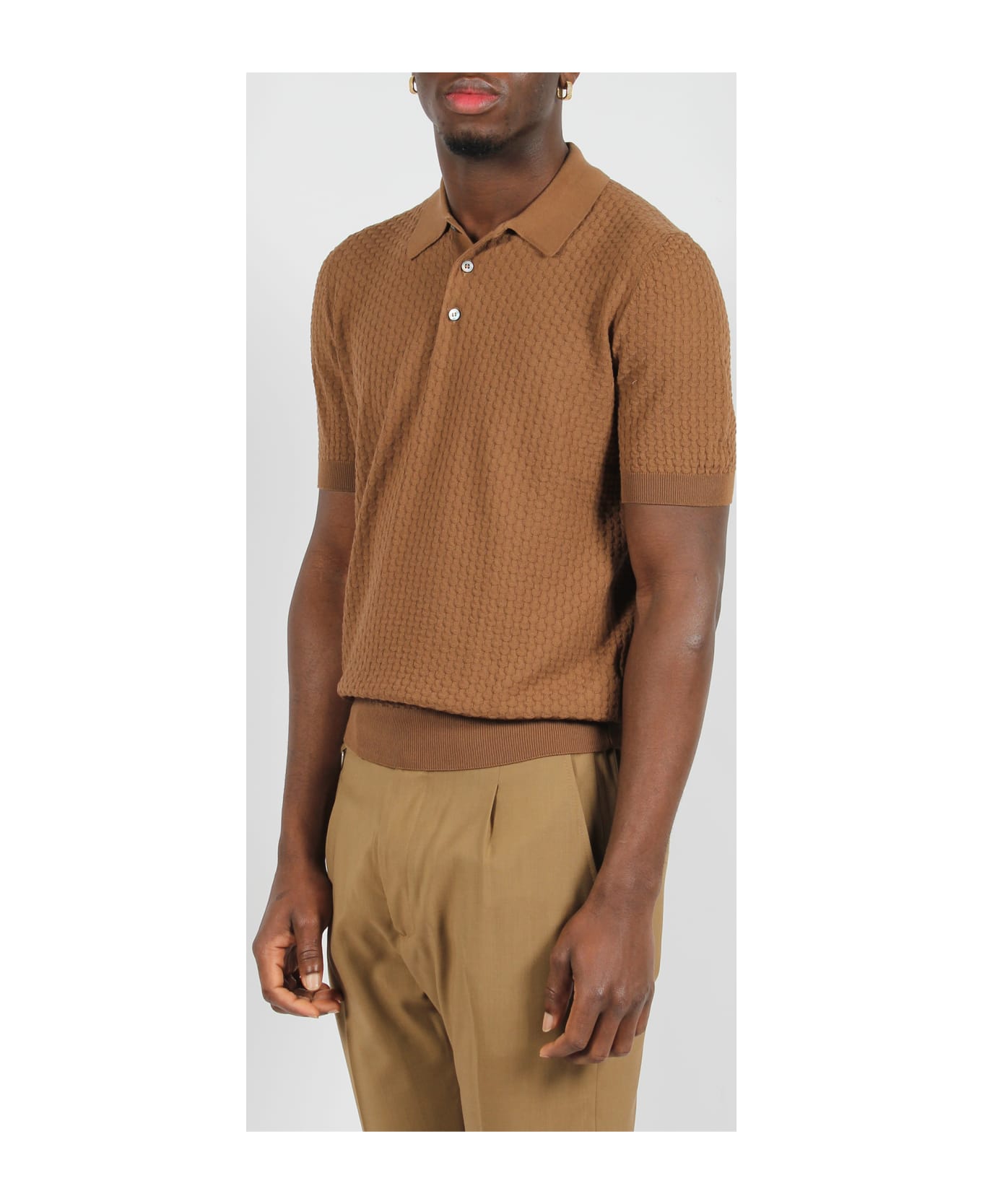 Tagliatore T-shirts And Polos Brown - Brown