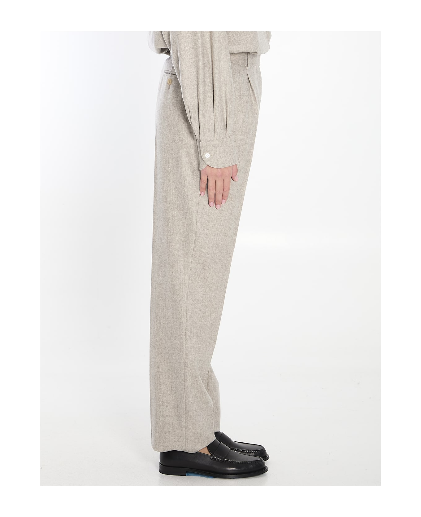 The Row Norbert Trousers - GREY