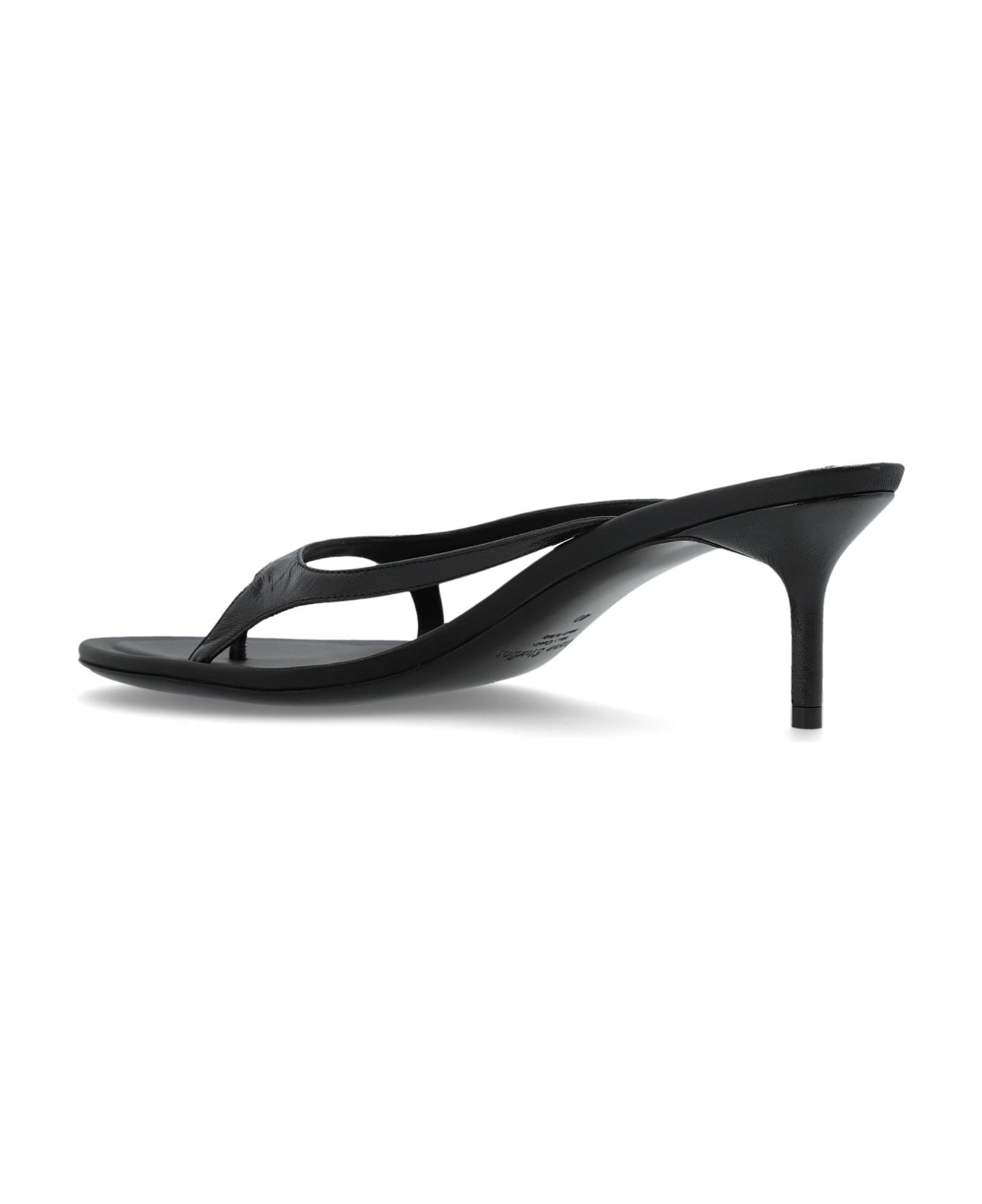 Acne Studios Heeled Slippers - Black