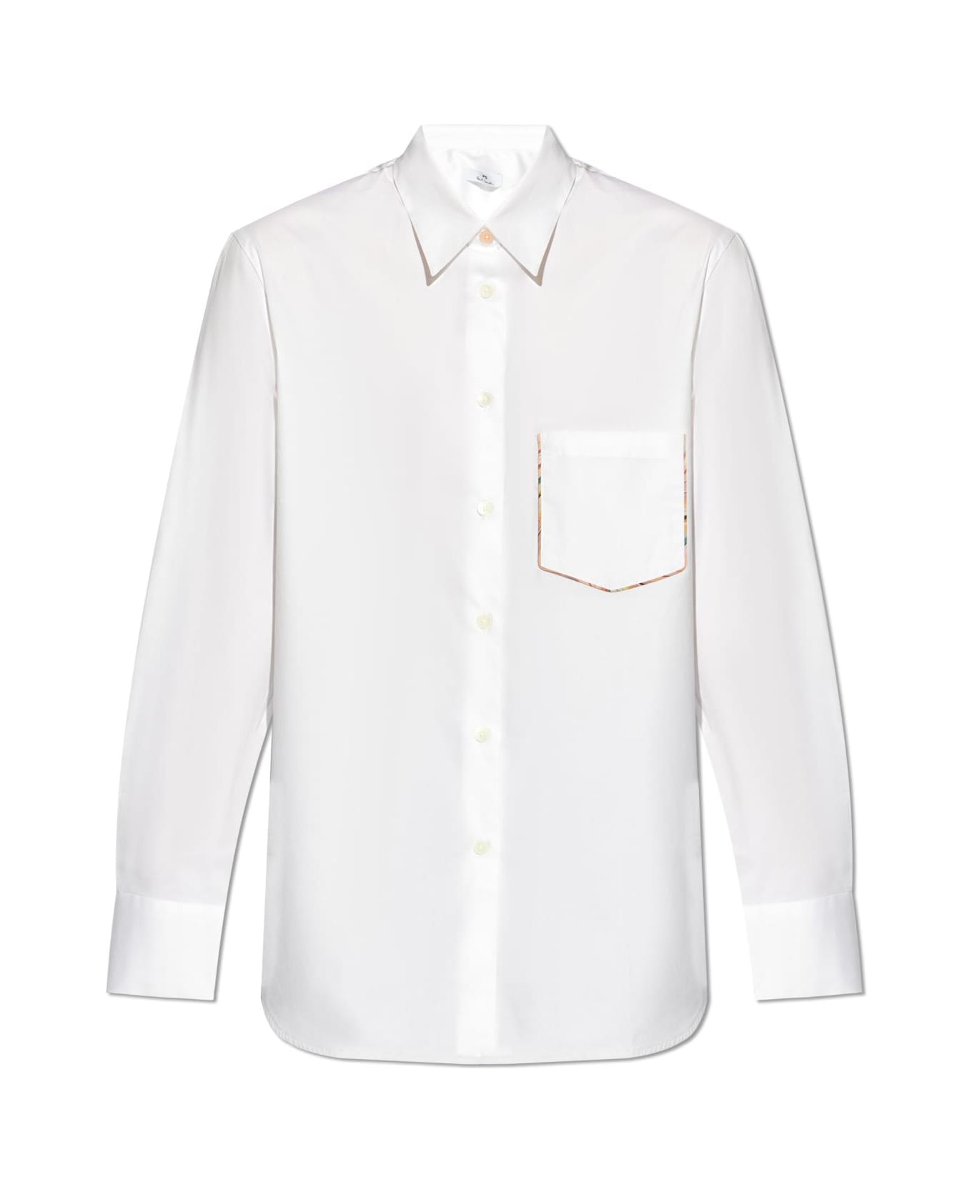 PS by Paul Smith Ps Paul Smith Shirt With A Pocket - WHITE