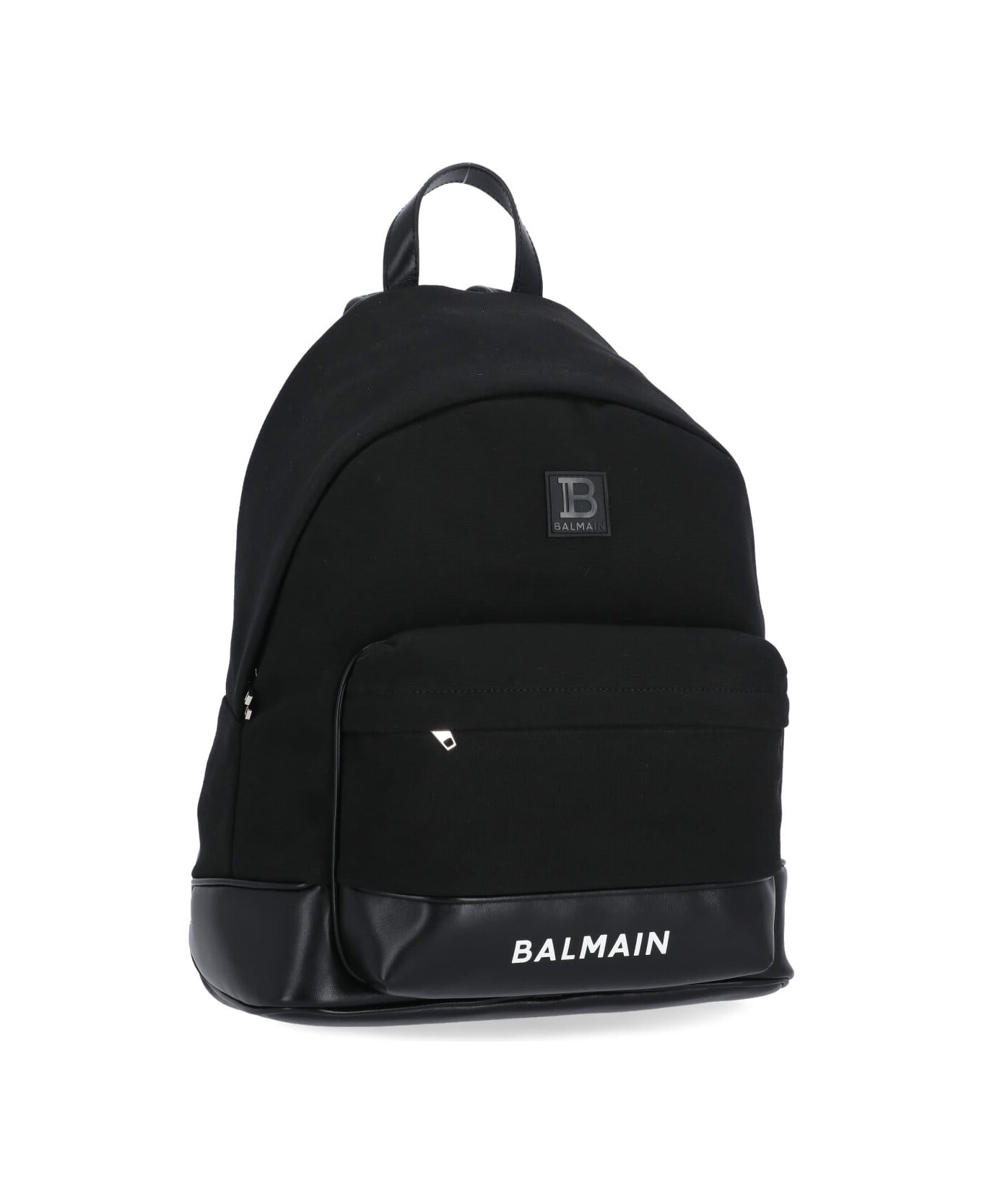 Balmain sukienki Backpack With Logo - BLACK