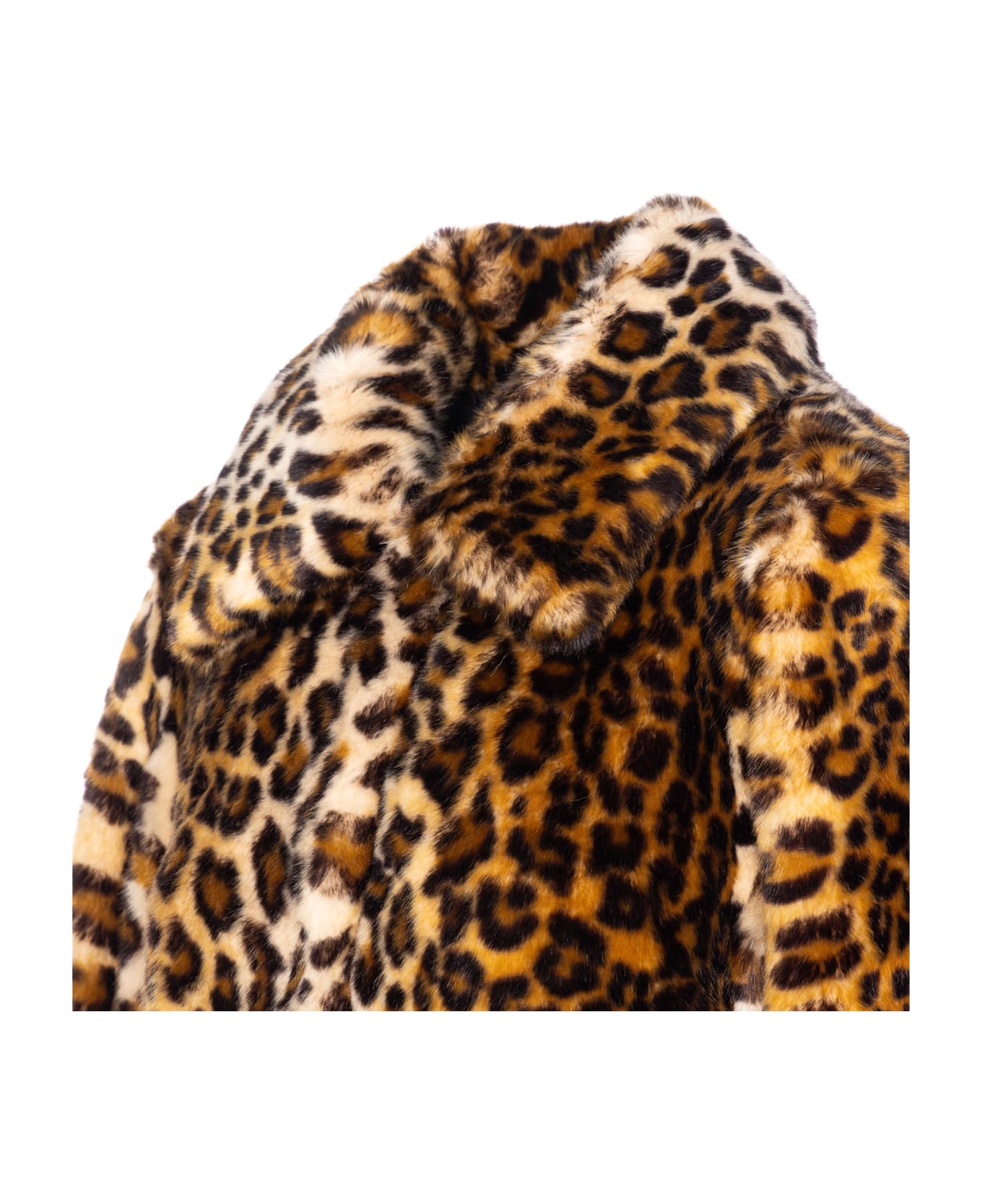 Liu-Jo Animalier Coat - MultiColour
