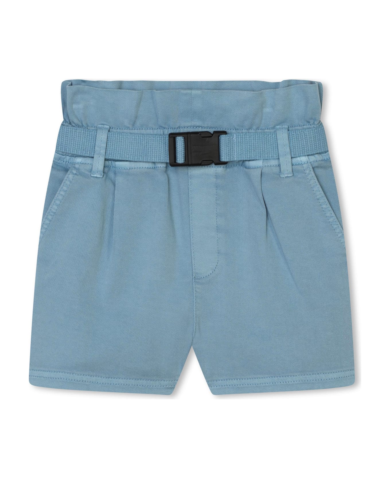 DKNY Shorts Con Cintura - Azzurra