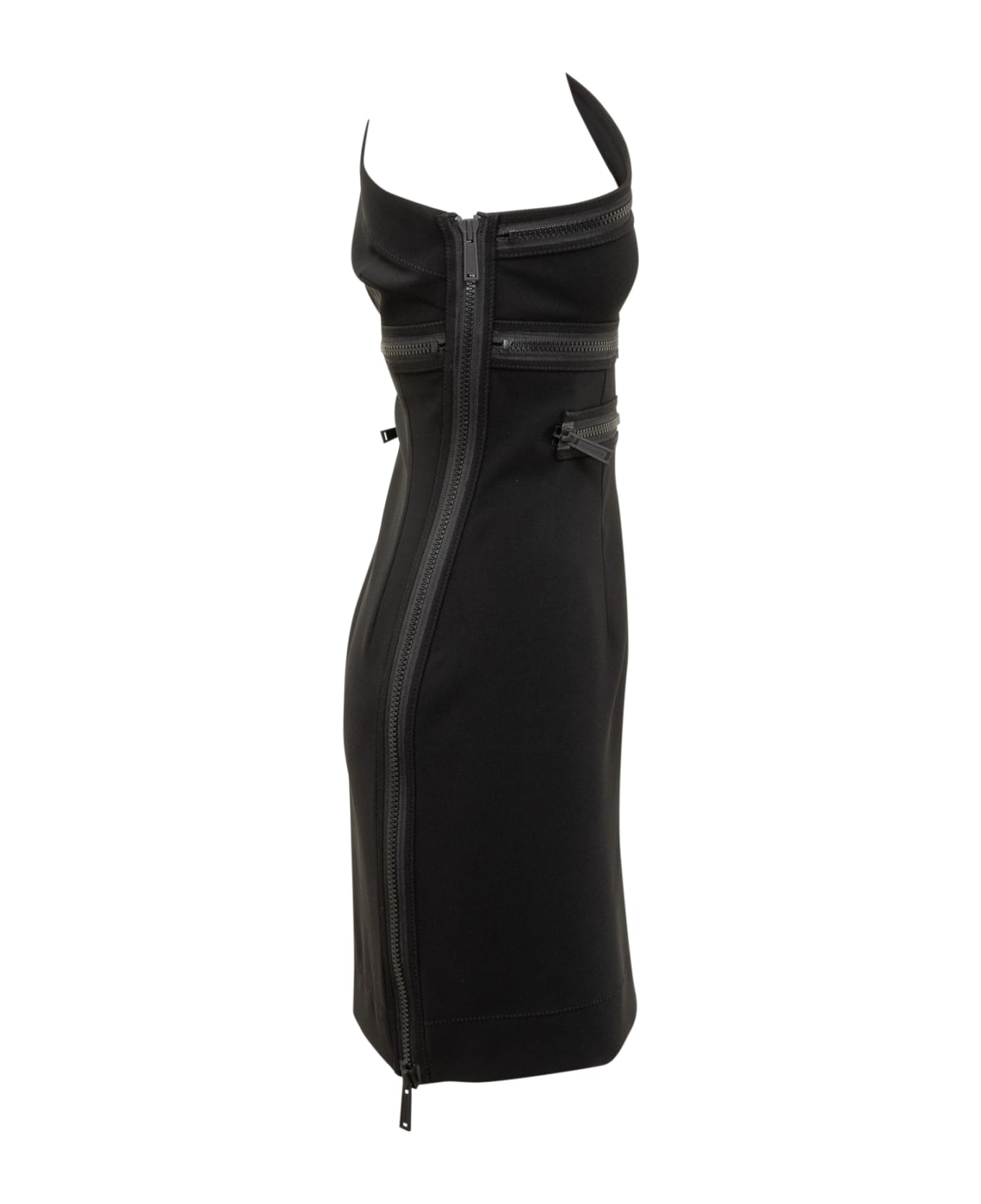 Dsquared2 One-shoulder Dress Dsquared2 - BLACK ワンピース＆ドレス