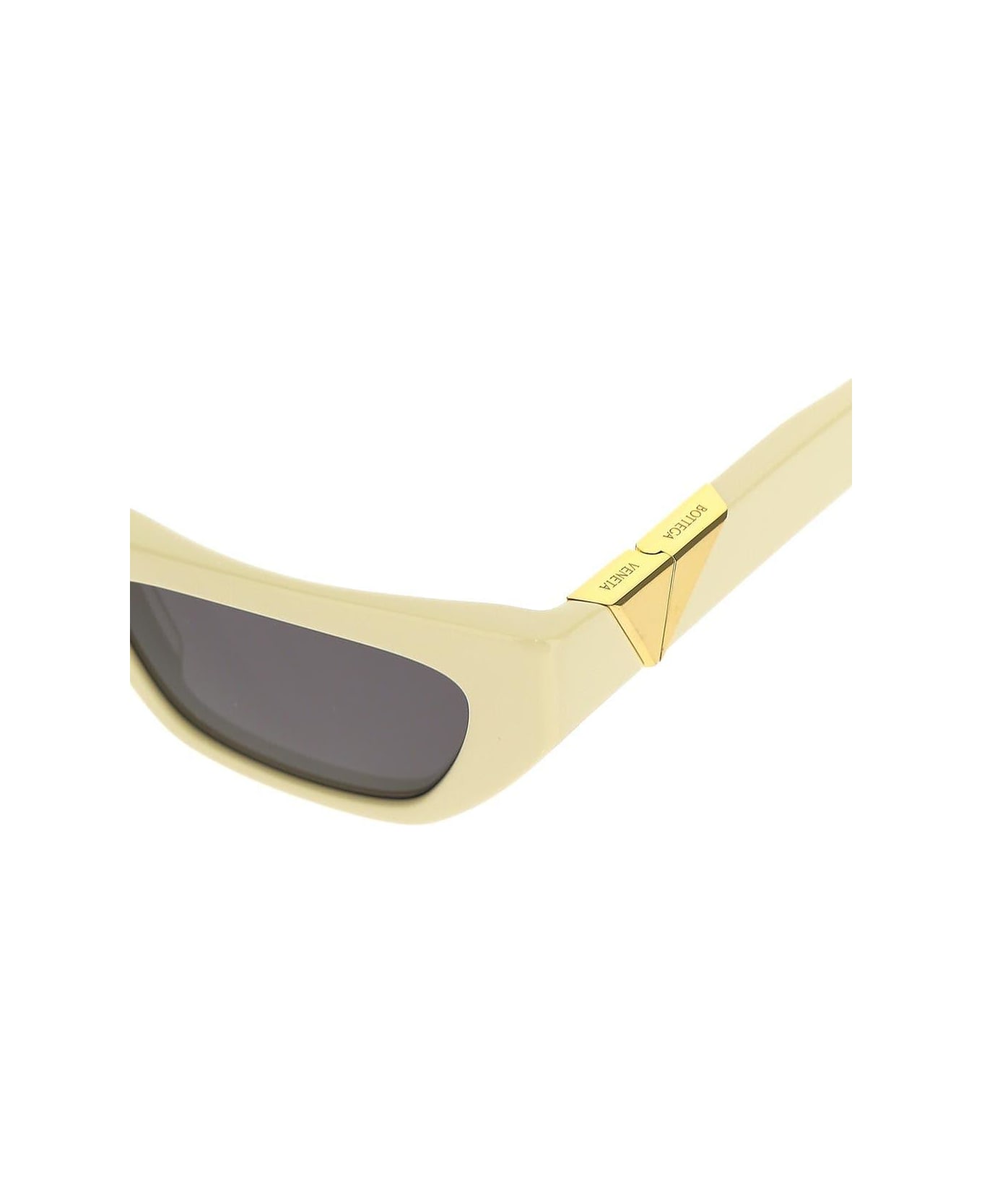 Bottega Veneta Yellow Sunglasses - BROWN サングラス