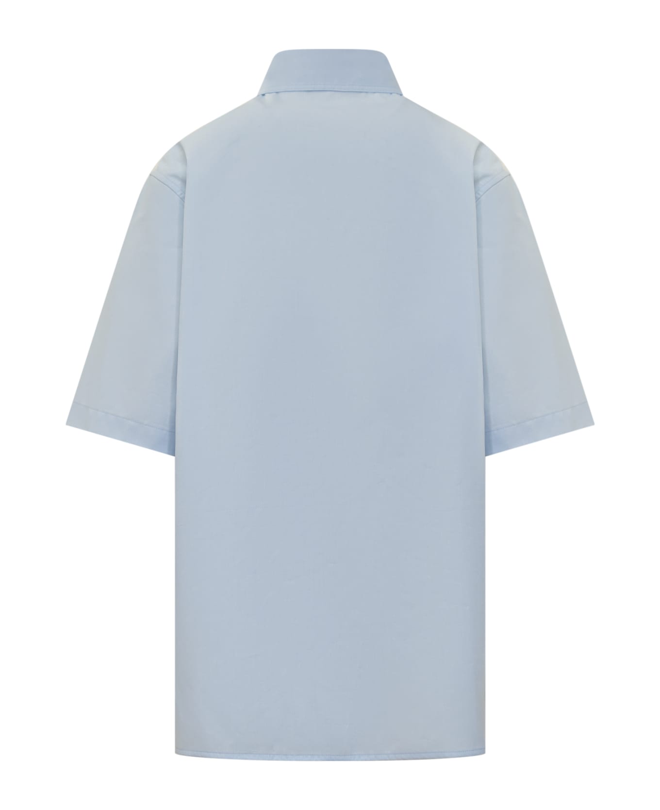 DARKPARK Shirt With Logo - Clear Blue