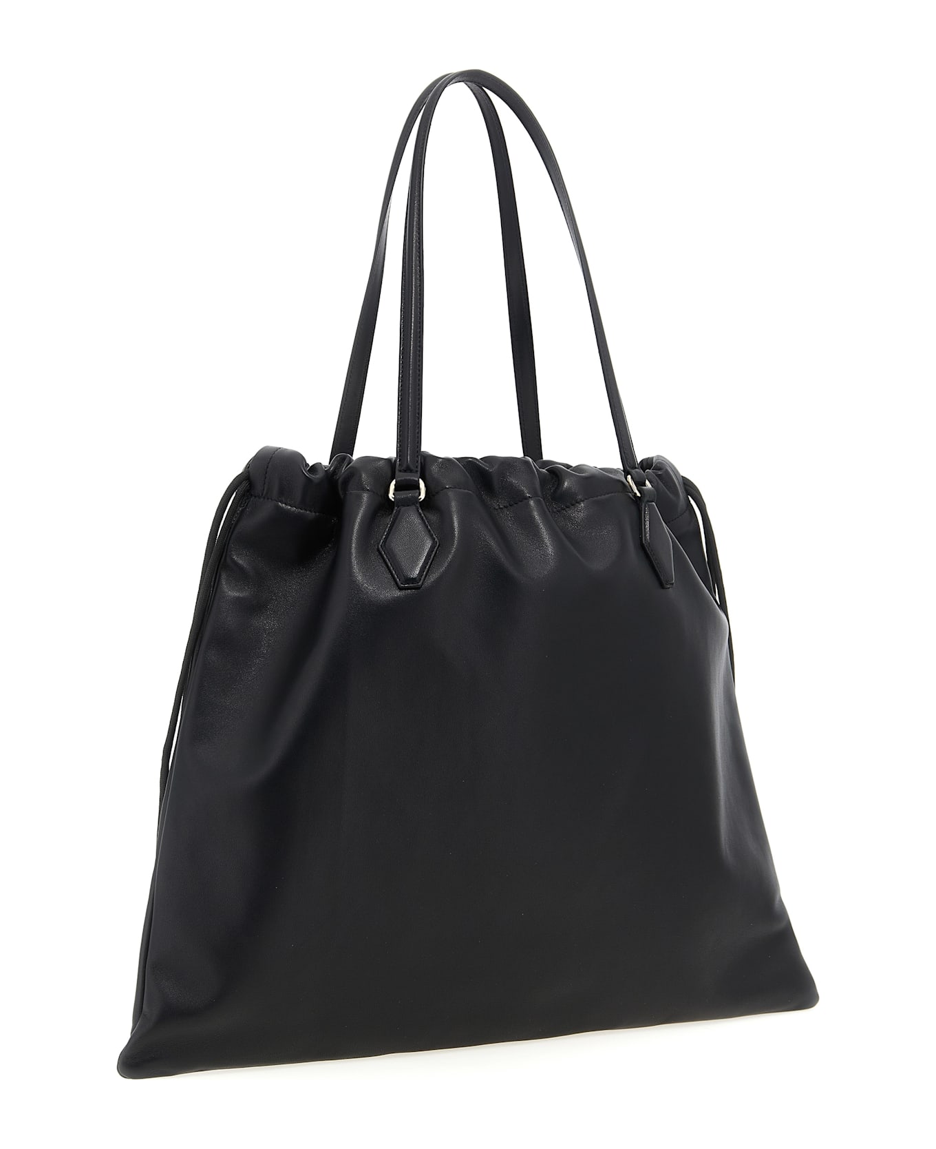 Jimmy Choo 
darwstring Tote
 Shopping Bag - Black  