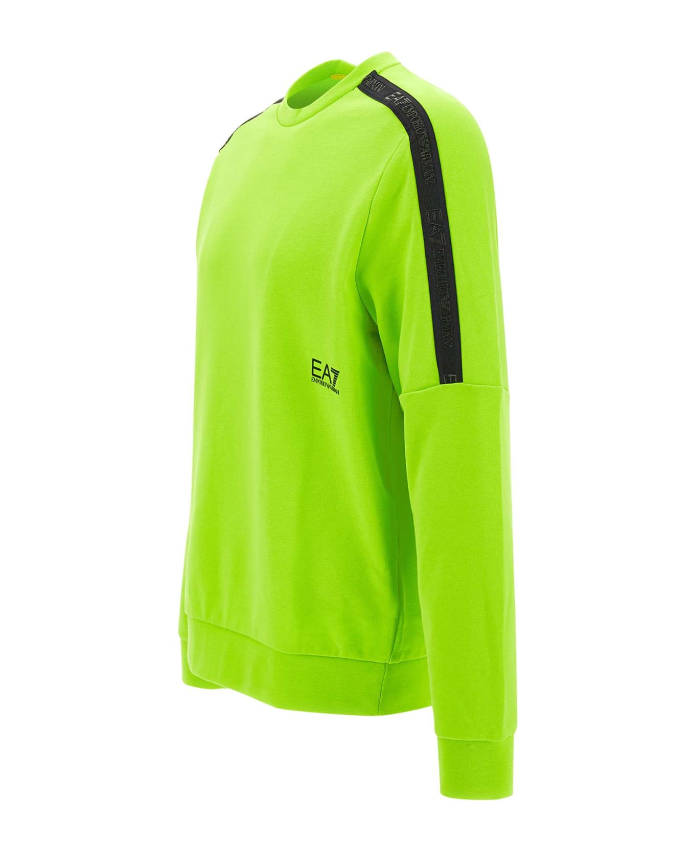 EA7 Cotton Sweatshirt - GREEN