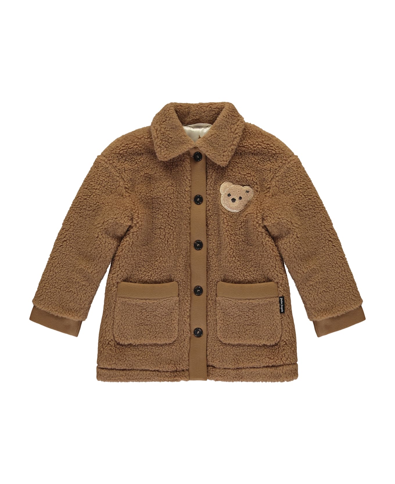 Palm Angels Embroidery Coat - brown