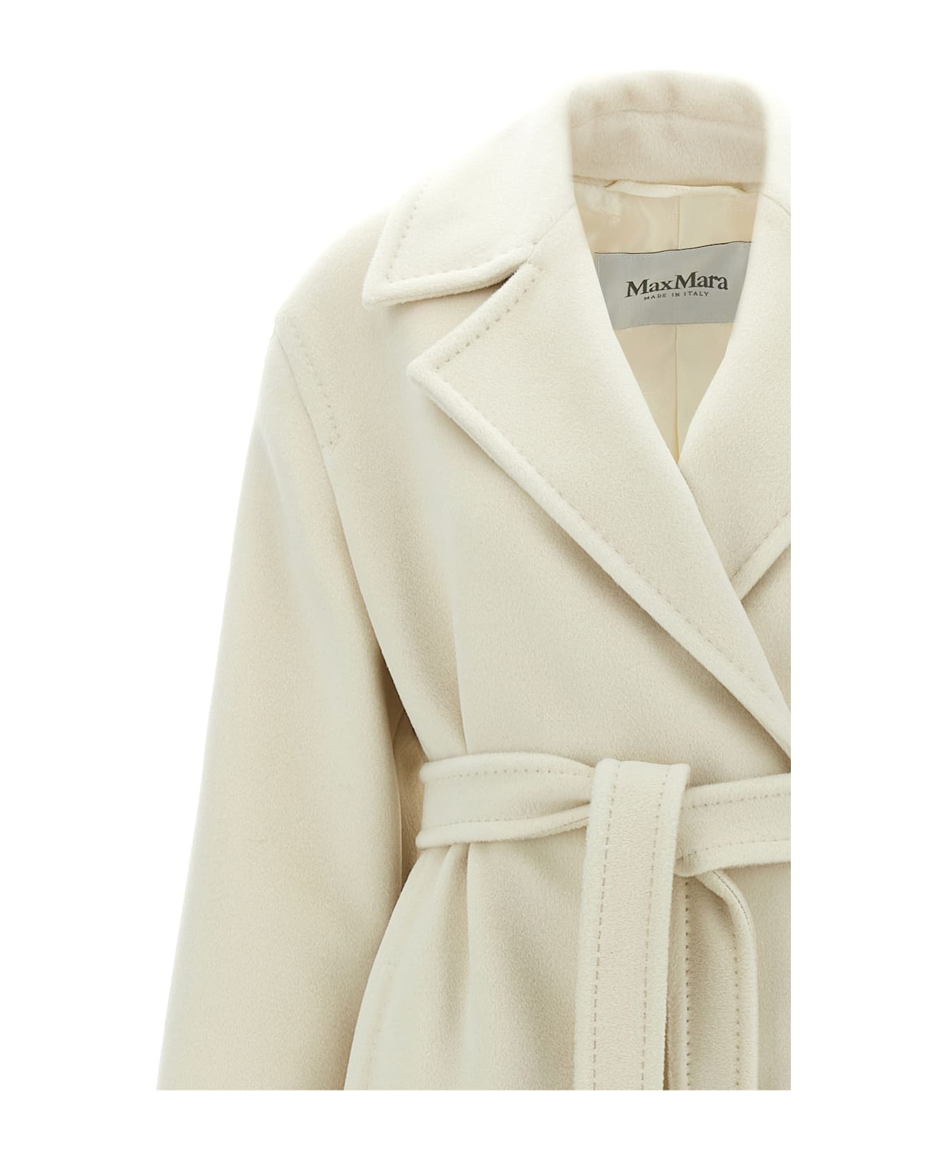 Max Mara 'fragore' Coat - White