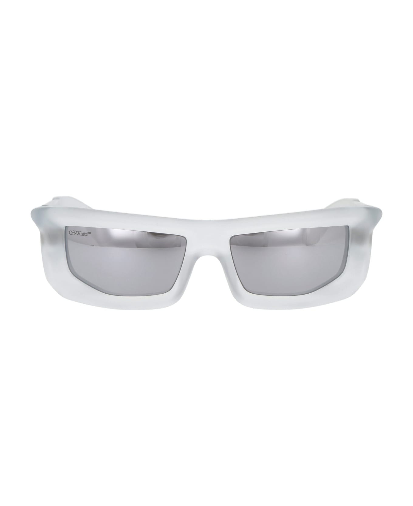 Off-White Volcanite Sunglasses - 0072 CRYSTAL MIR SILVER