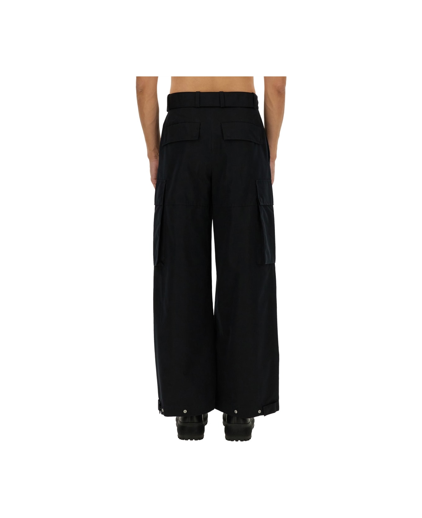 Jil Sander Cargo Pants - BLACK