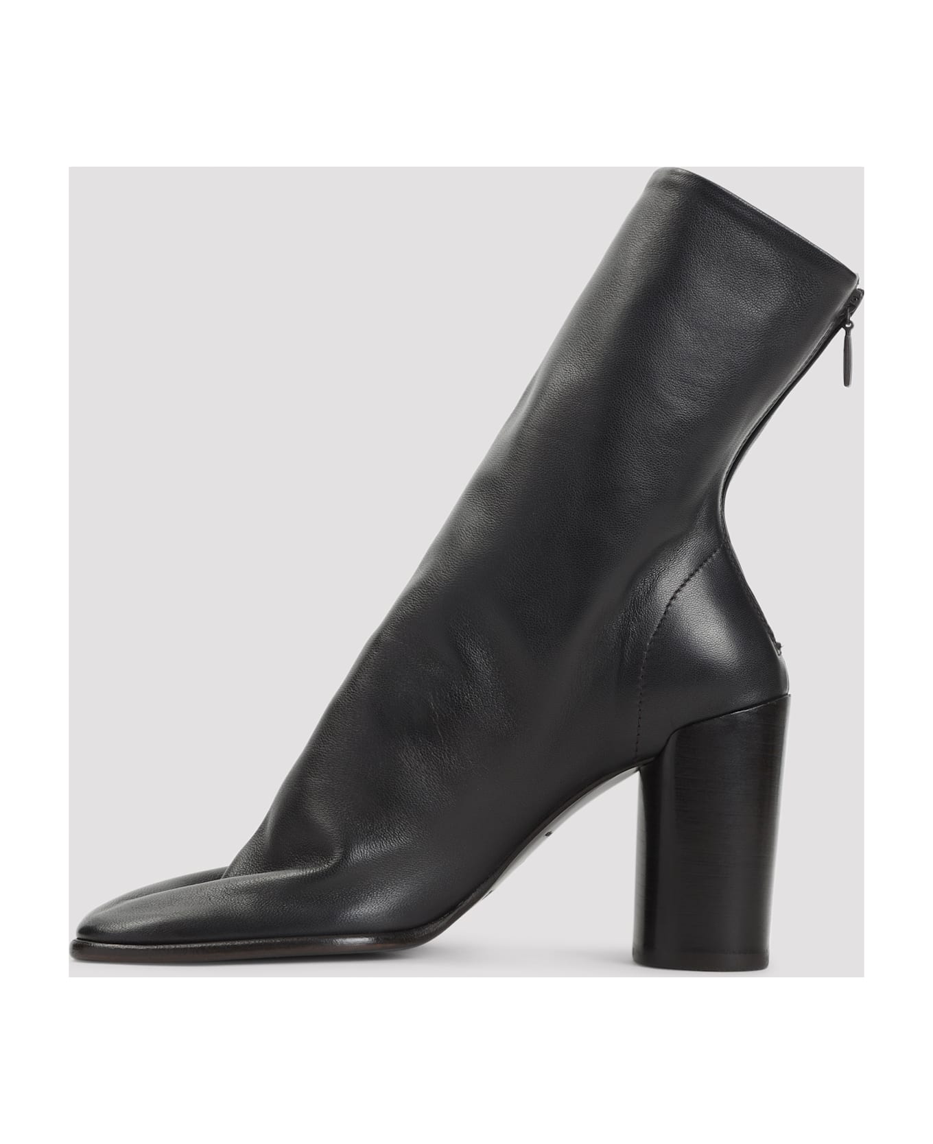 Lemaire Glove Ankle 80 Boots - Dark Chocolate