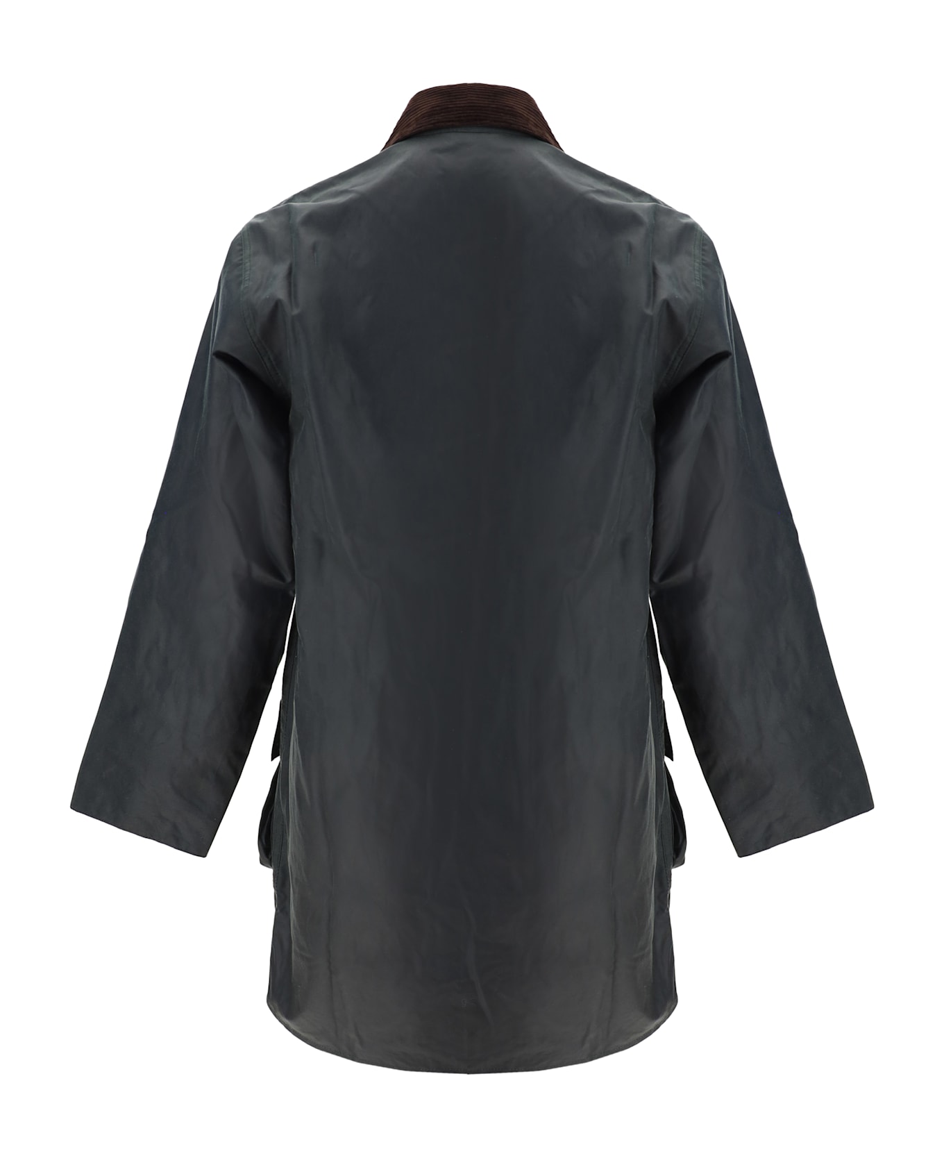 Barbour Border Wax Jacket - Sage