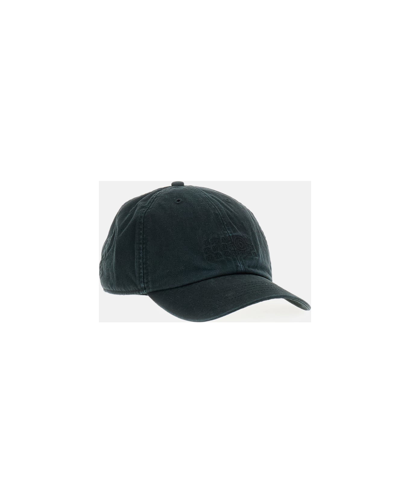 MM6 Maison Margiela Cotton Hat - Black