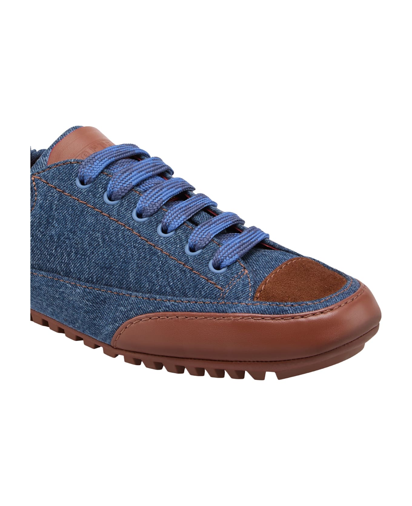 Ferrari Sneaker Driver In Denim - Denim