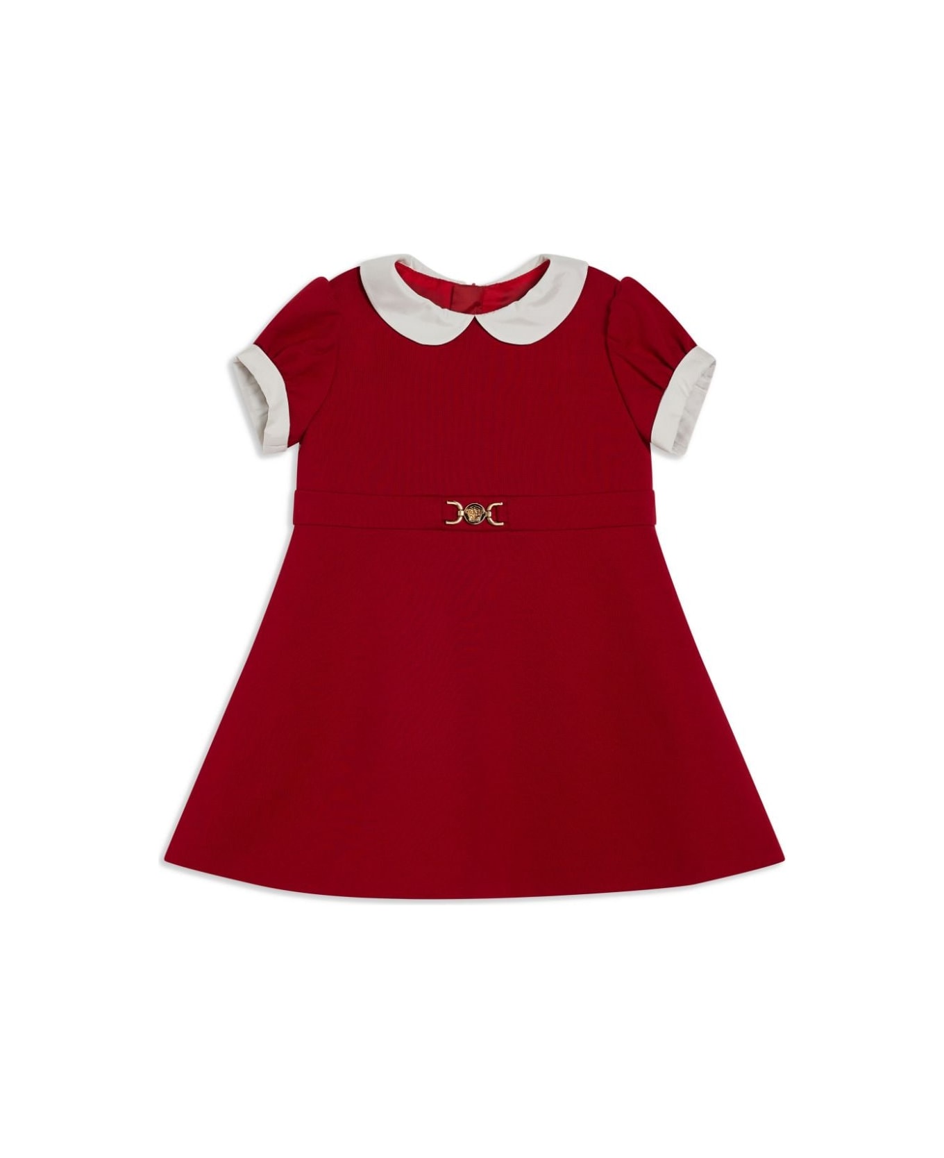 Versace Red Baby Girl Dress - Red