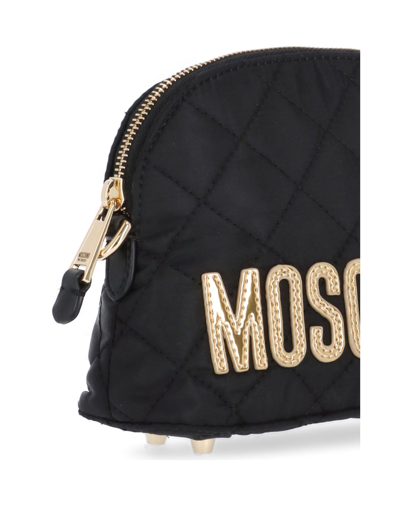 Moschino Logo Crossbody Bag - Black ショルダーバッグ