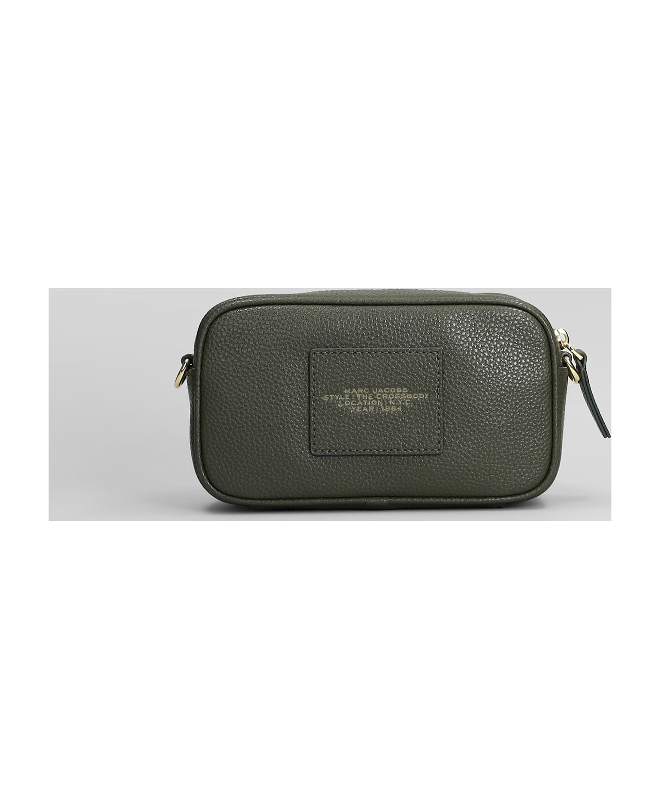 Marc Jacobs The Crossbody Shoulder Bag In Green Leather - green