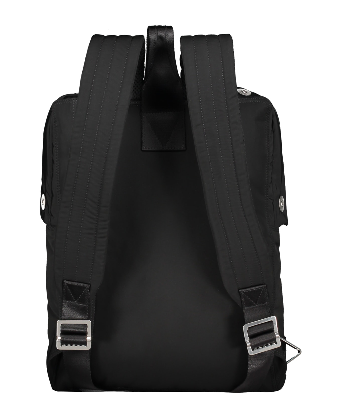 Bottega Veneta Technical Fabric Backpack - black バックパック