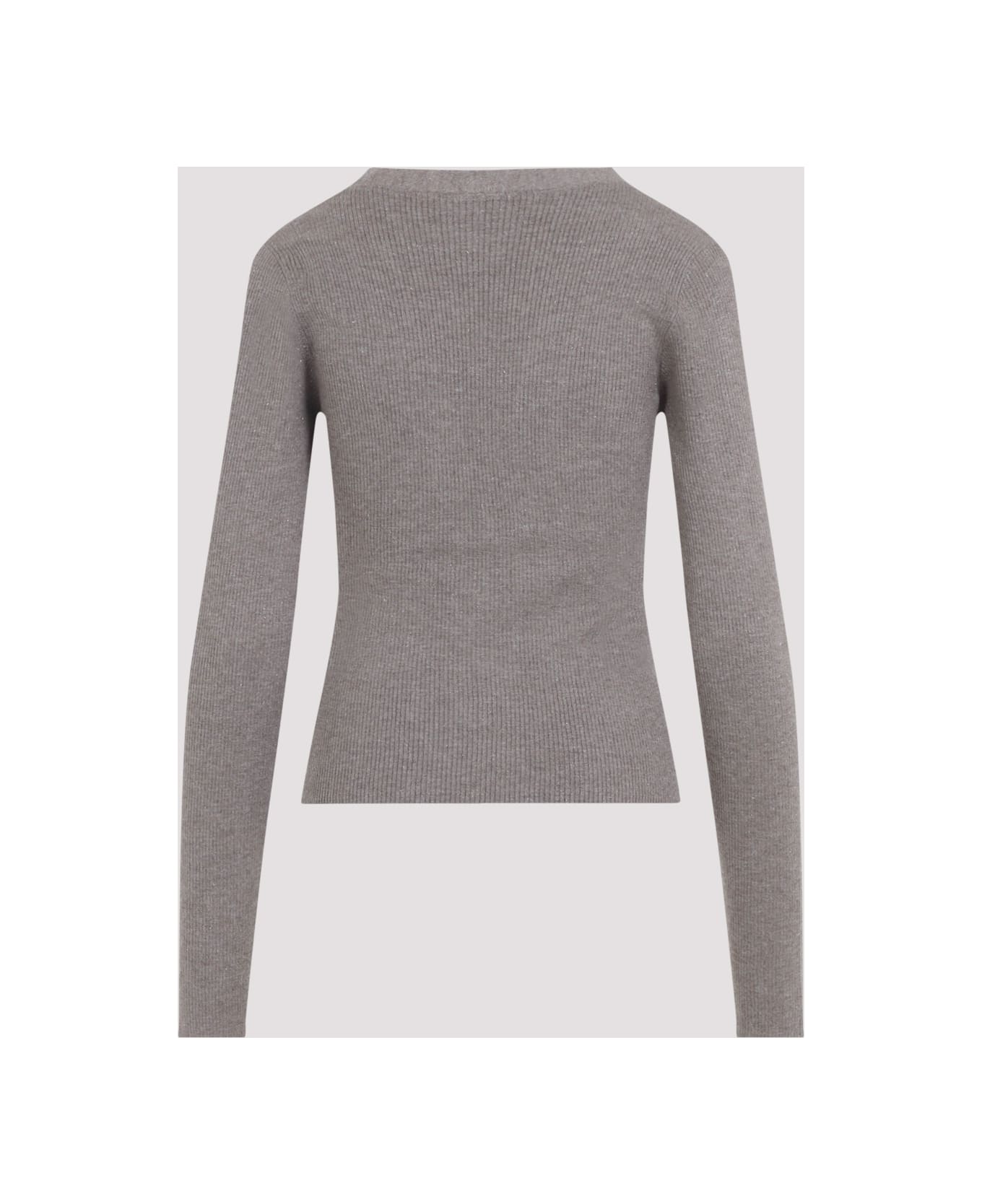 Brunello Cucinelli Lurex Cardigan - Brown