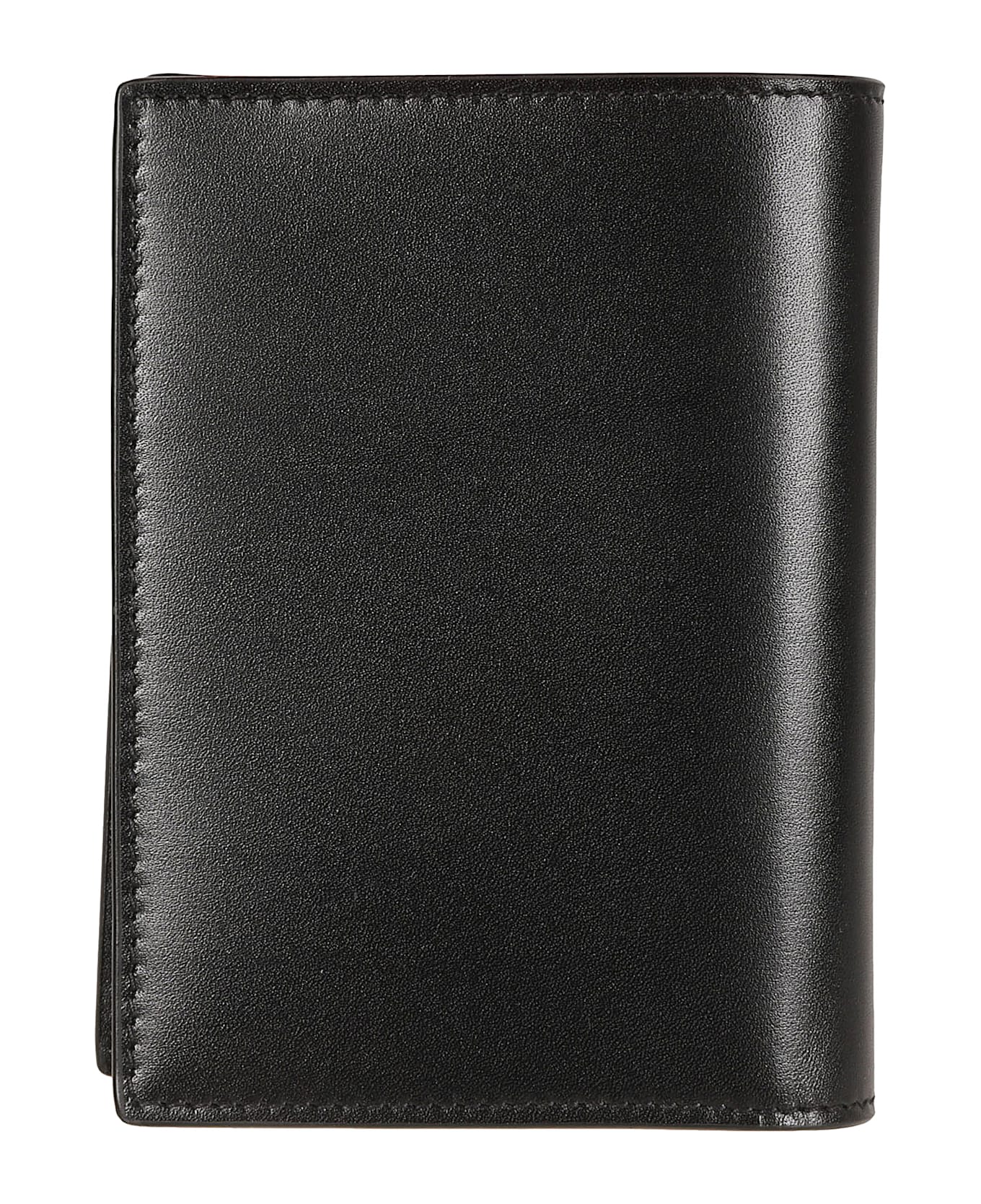 Saint Laurent Logo Vertical Wallet - NERO