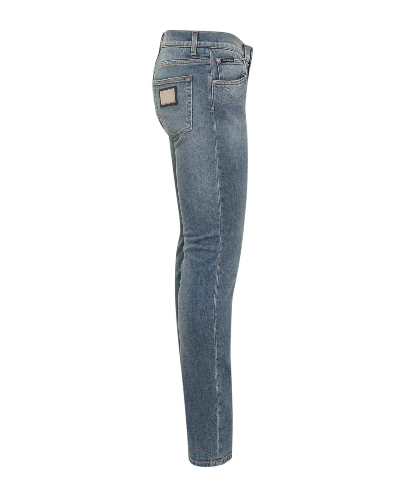 Dolce & Gabbana Jeans With Logo - Variante Abbinata