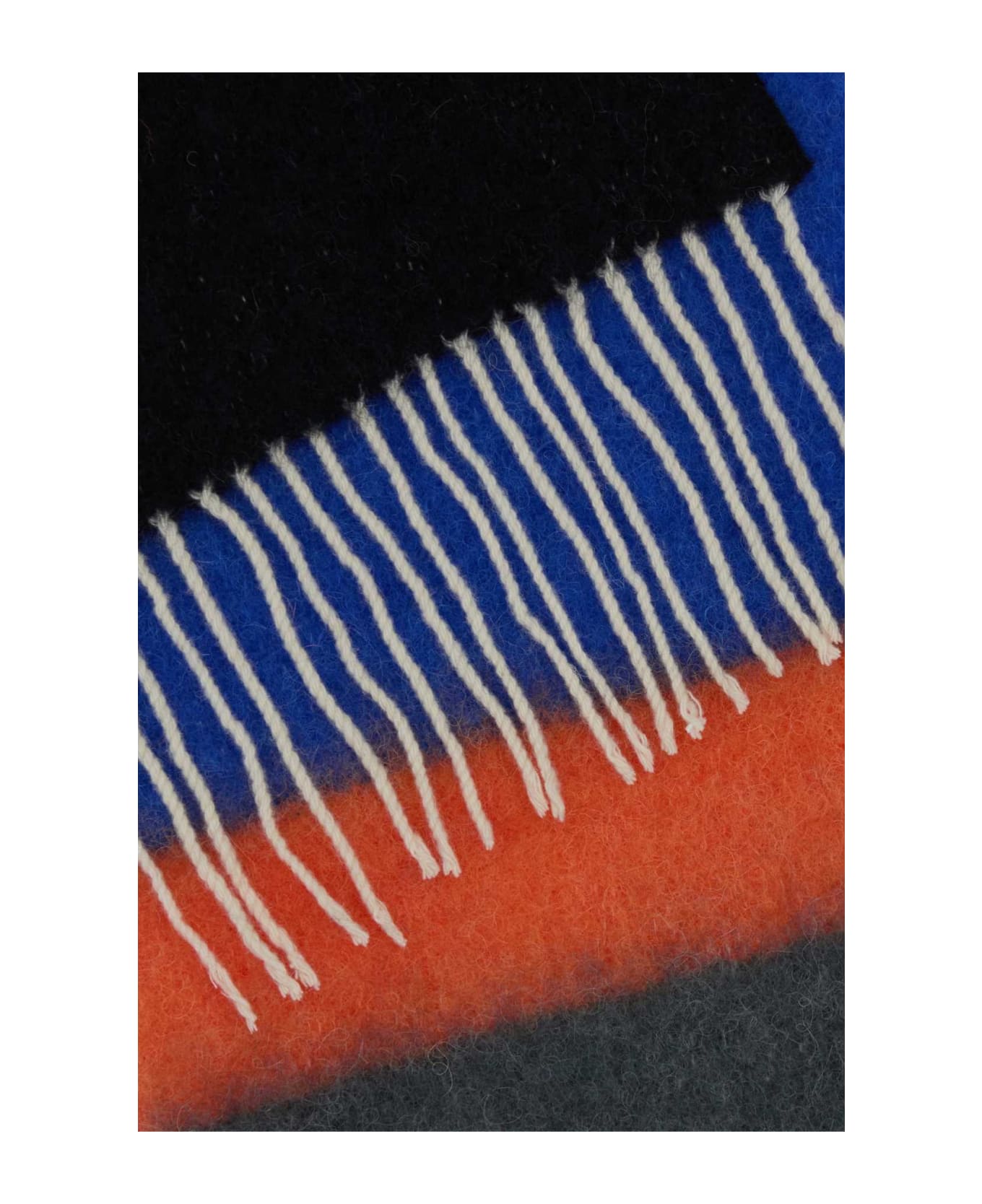 Ader Error Multicolor Wool Blend Scarf - IVORY スカーフ