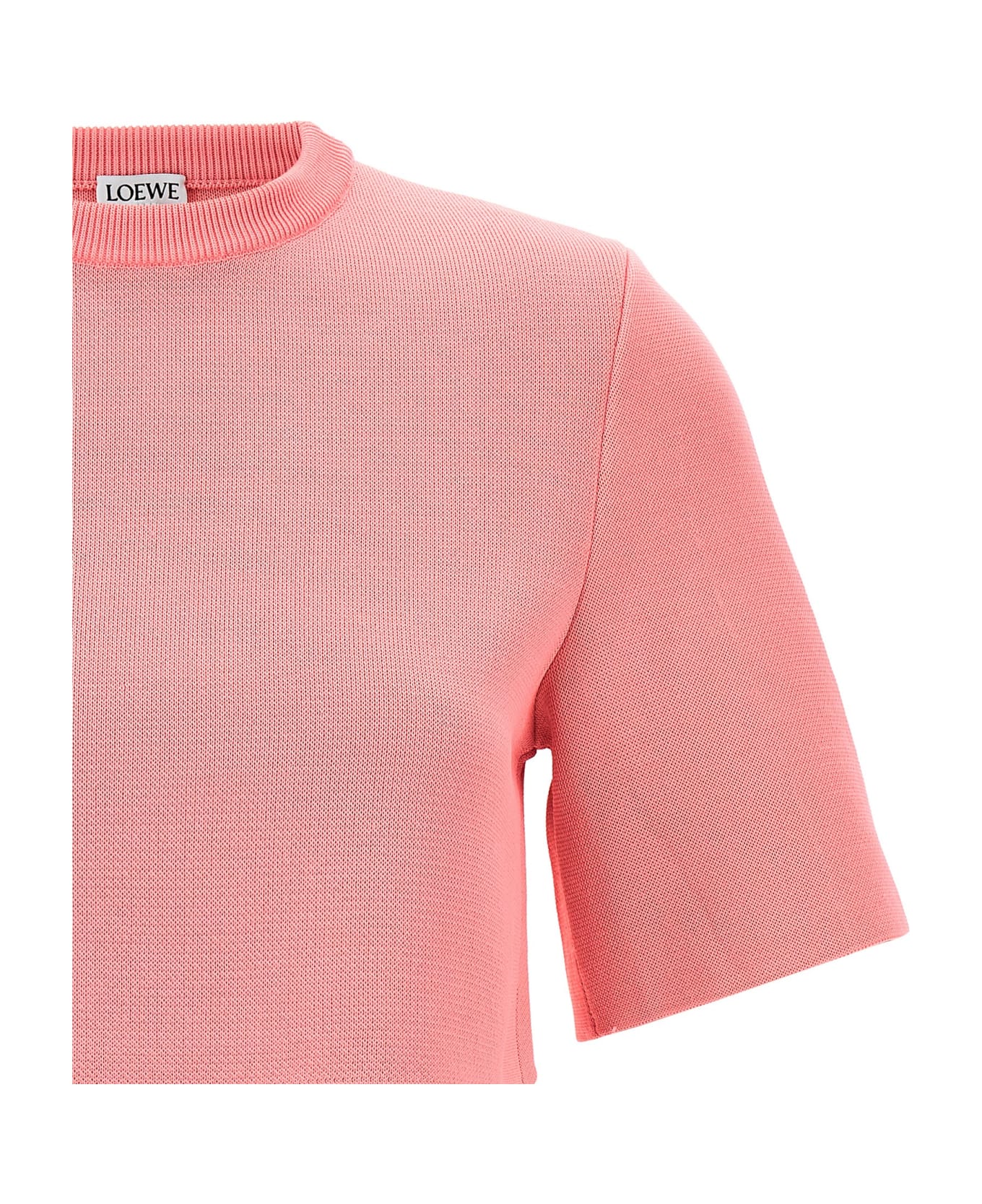 Loewe 'reproportioned' Cropped Top - Pink