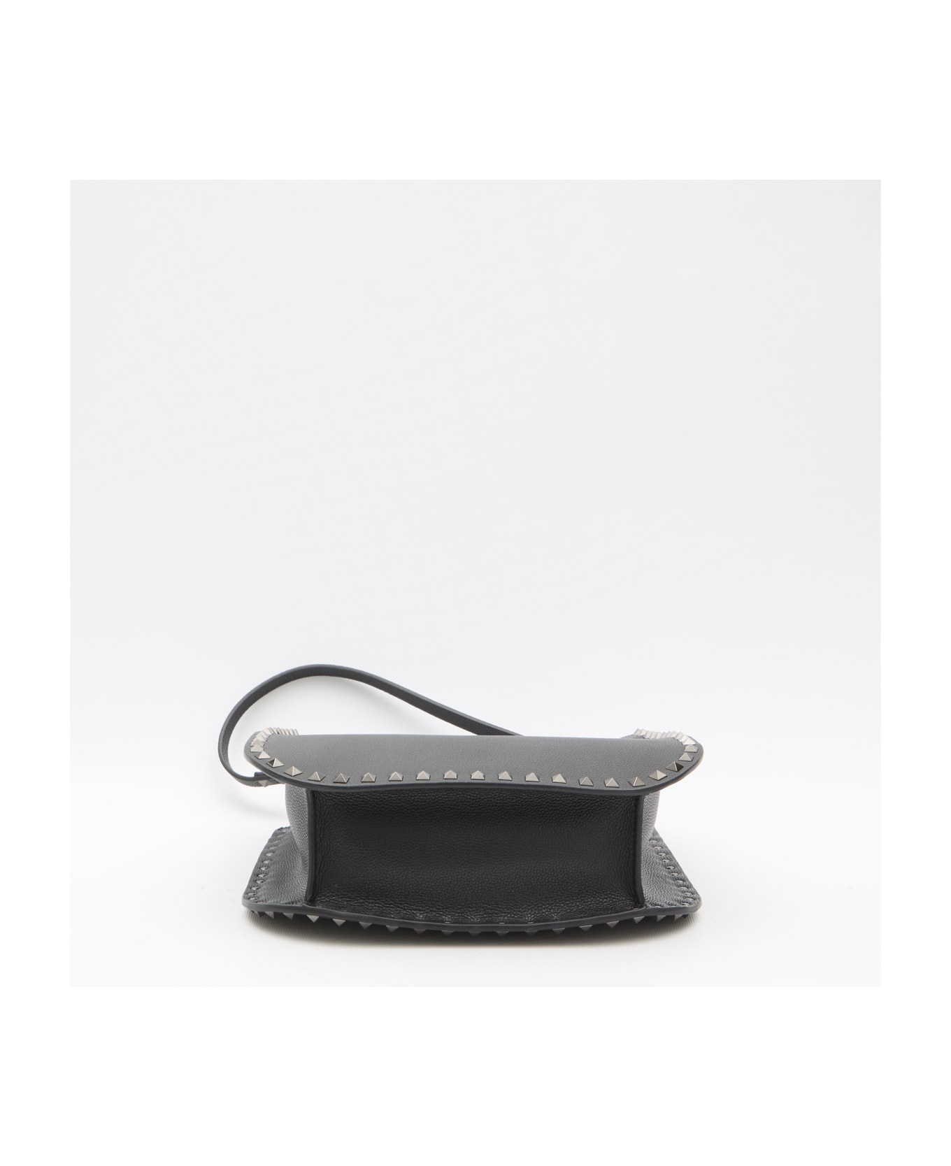 Valentino Garavani Hobo Rockstud Bag - Black