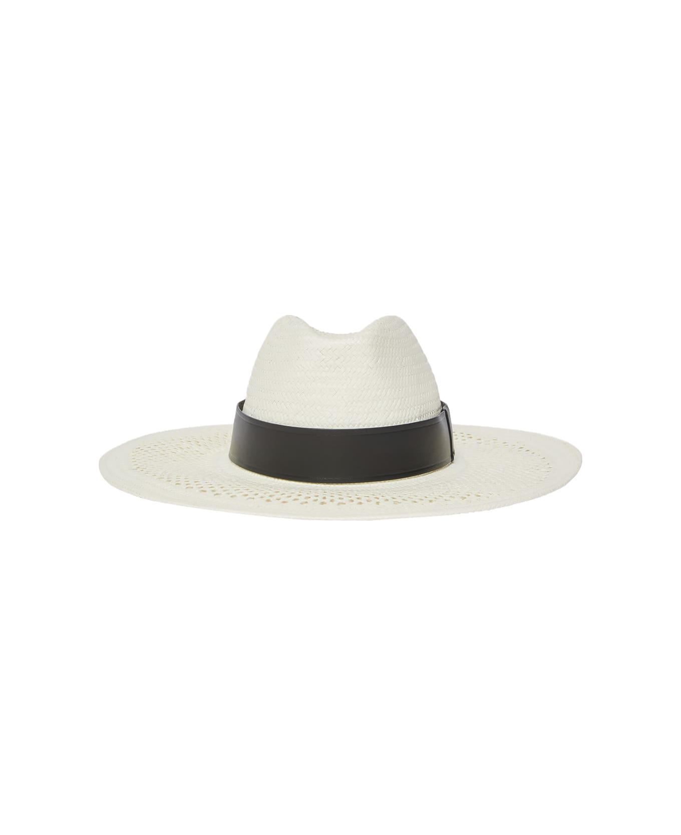 Max Mara White Sidney Hat - White