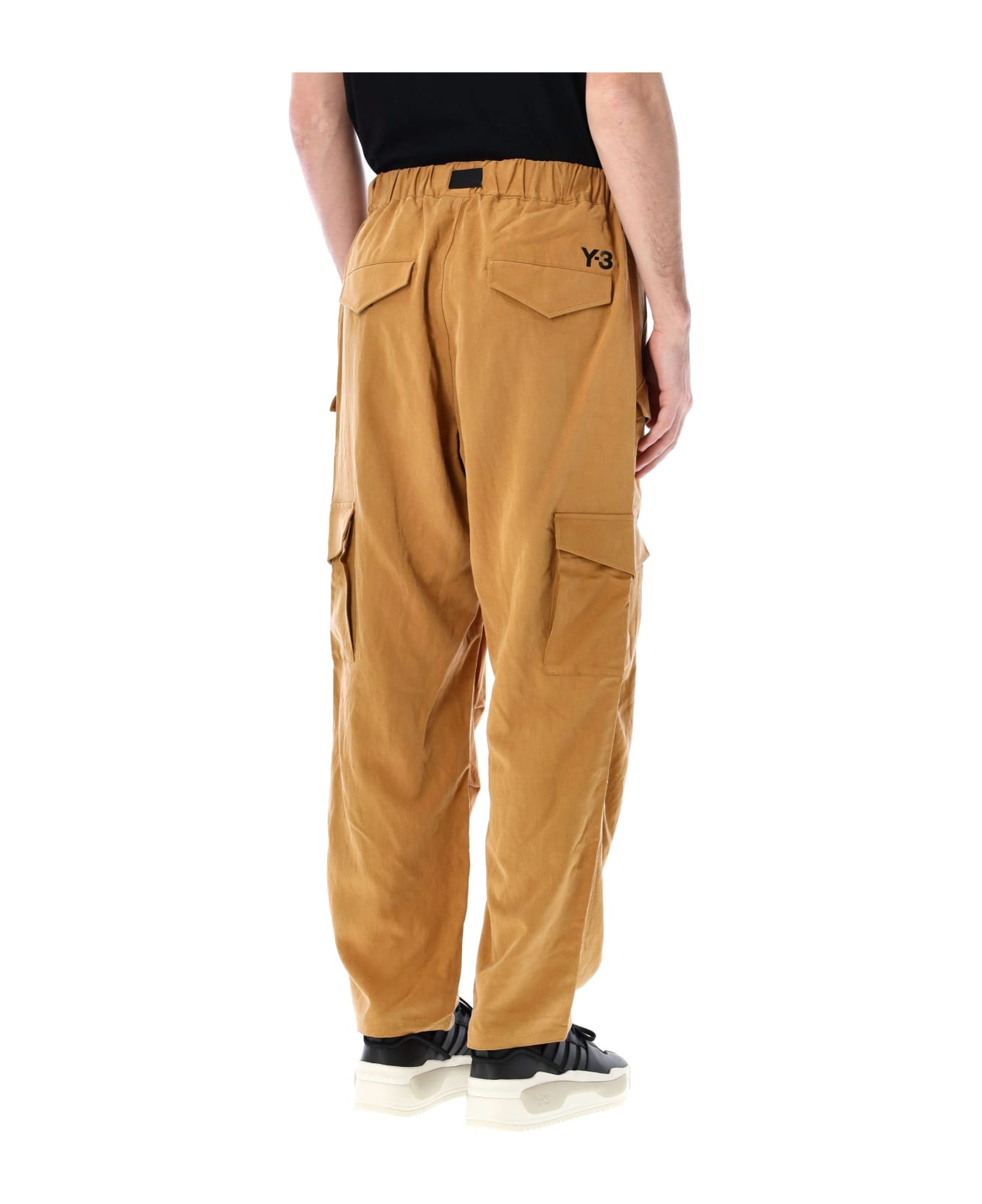 Y-3 Belted Cargo Pants - TOBACCO ボトムス