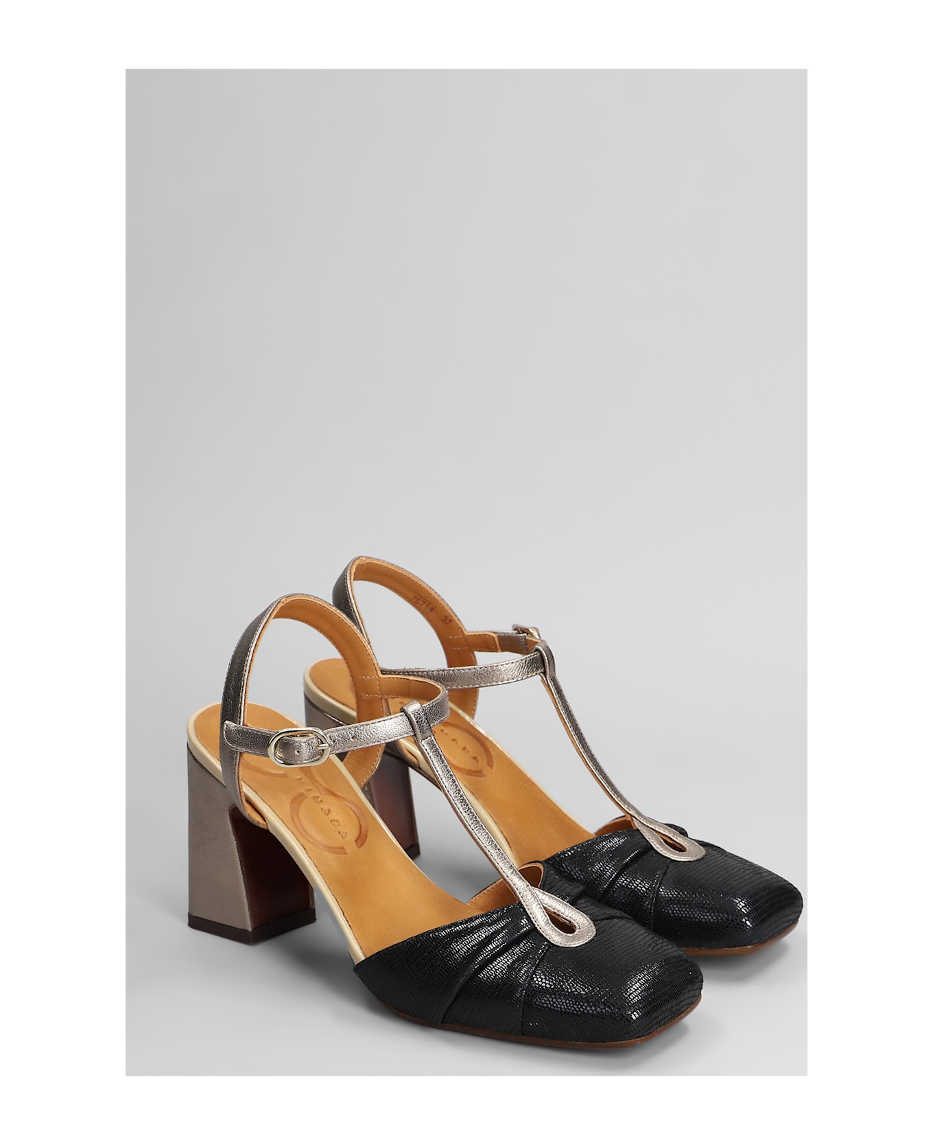 Chie Mihara Obaga 46 Pumps In Black Leather - black