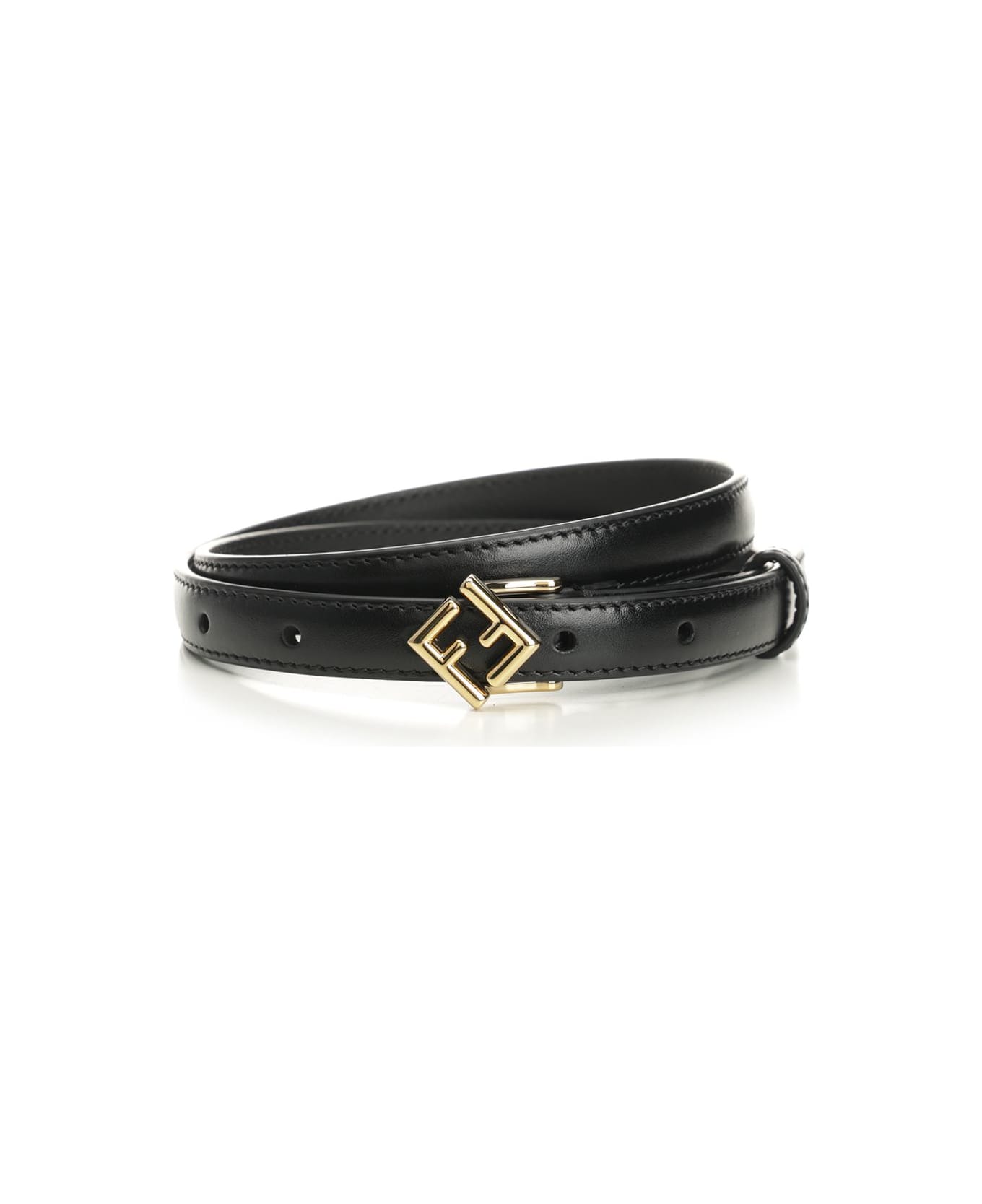 Fendi "ff Diamond" Belt - Black