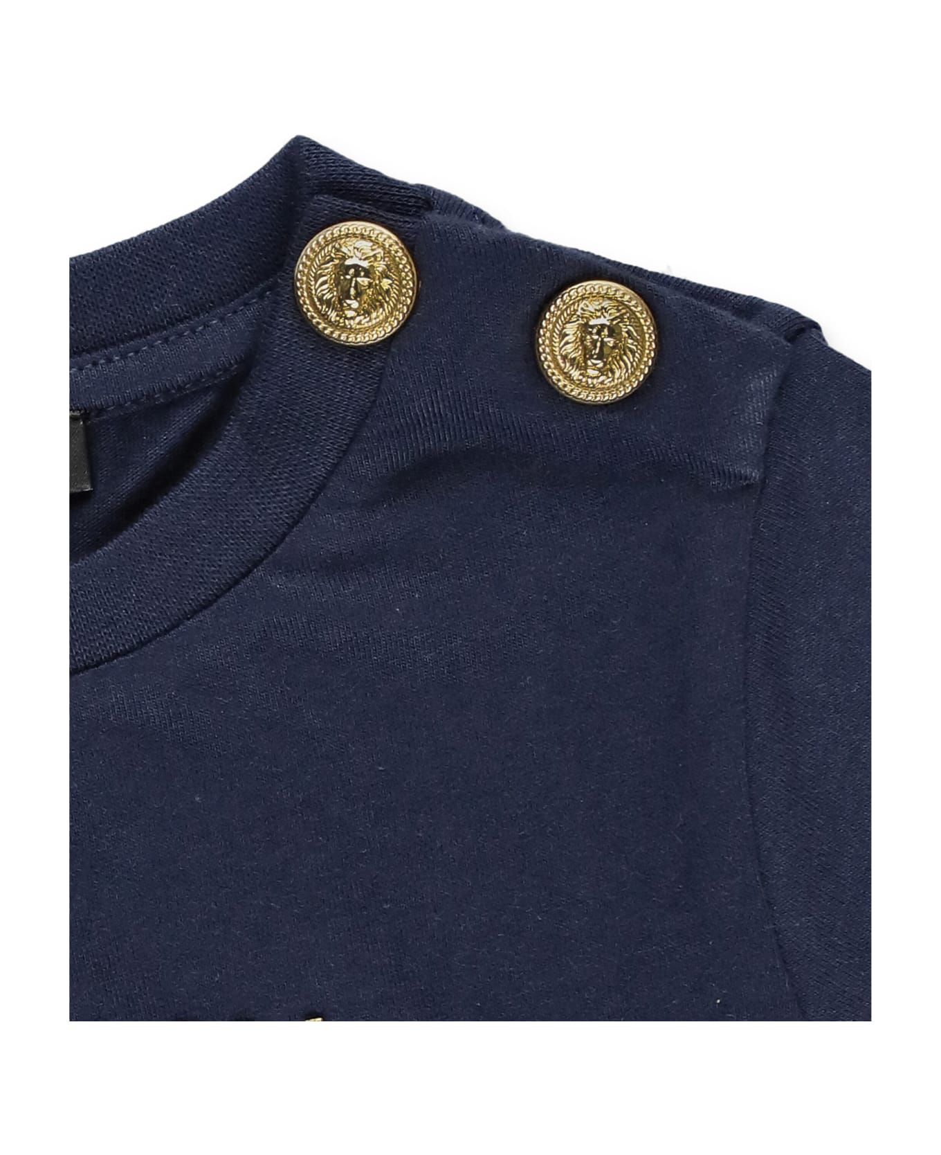 Balmain Logoed T-shirt - Blue