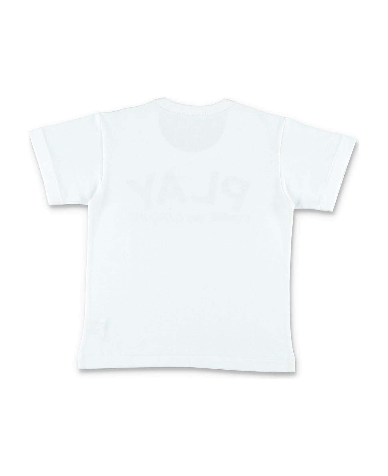 Comme des Garçons Play Kid - Logo T-shirt - WHITE