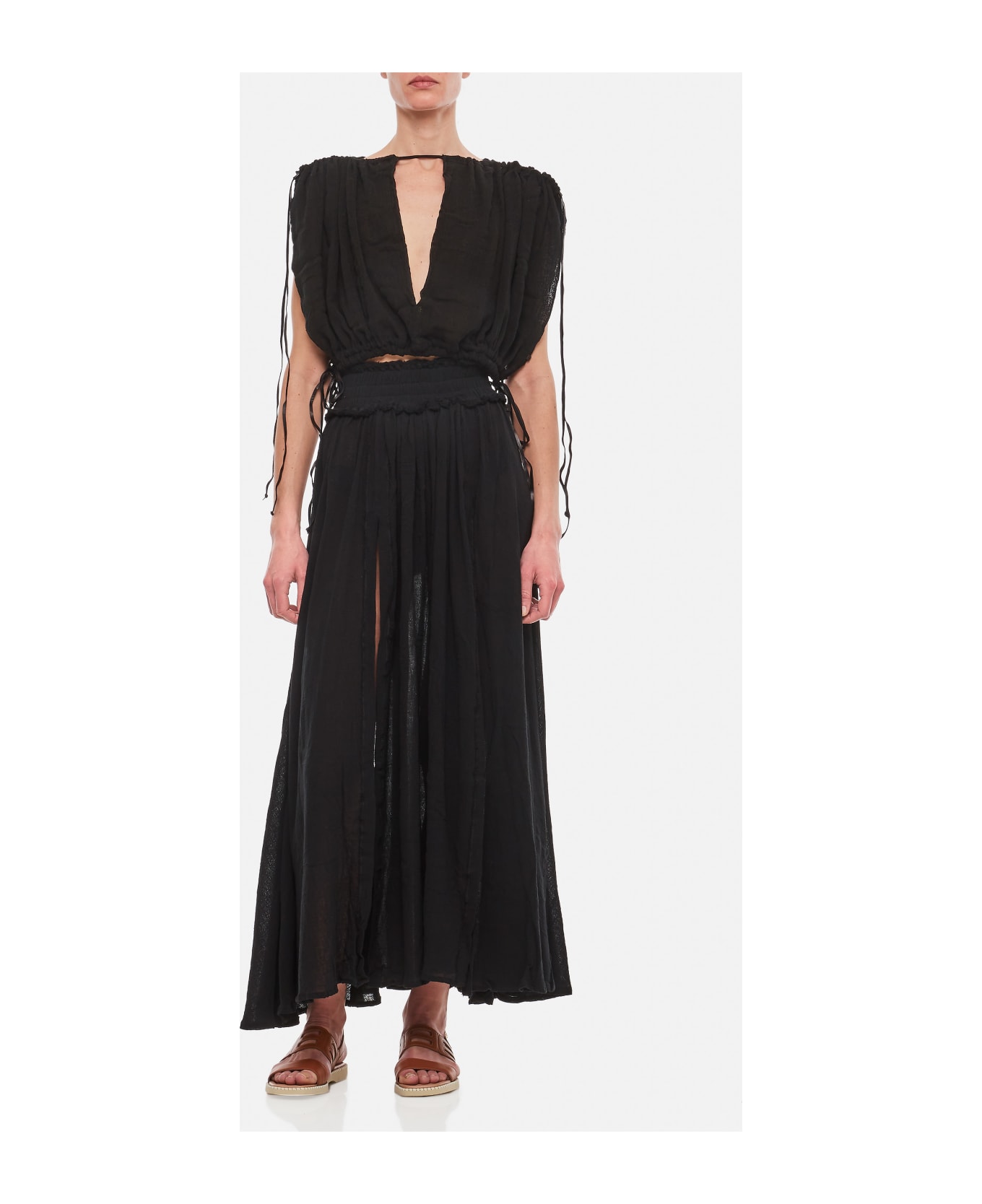 Caravana Chiople Cotton Top - Black