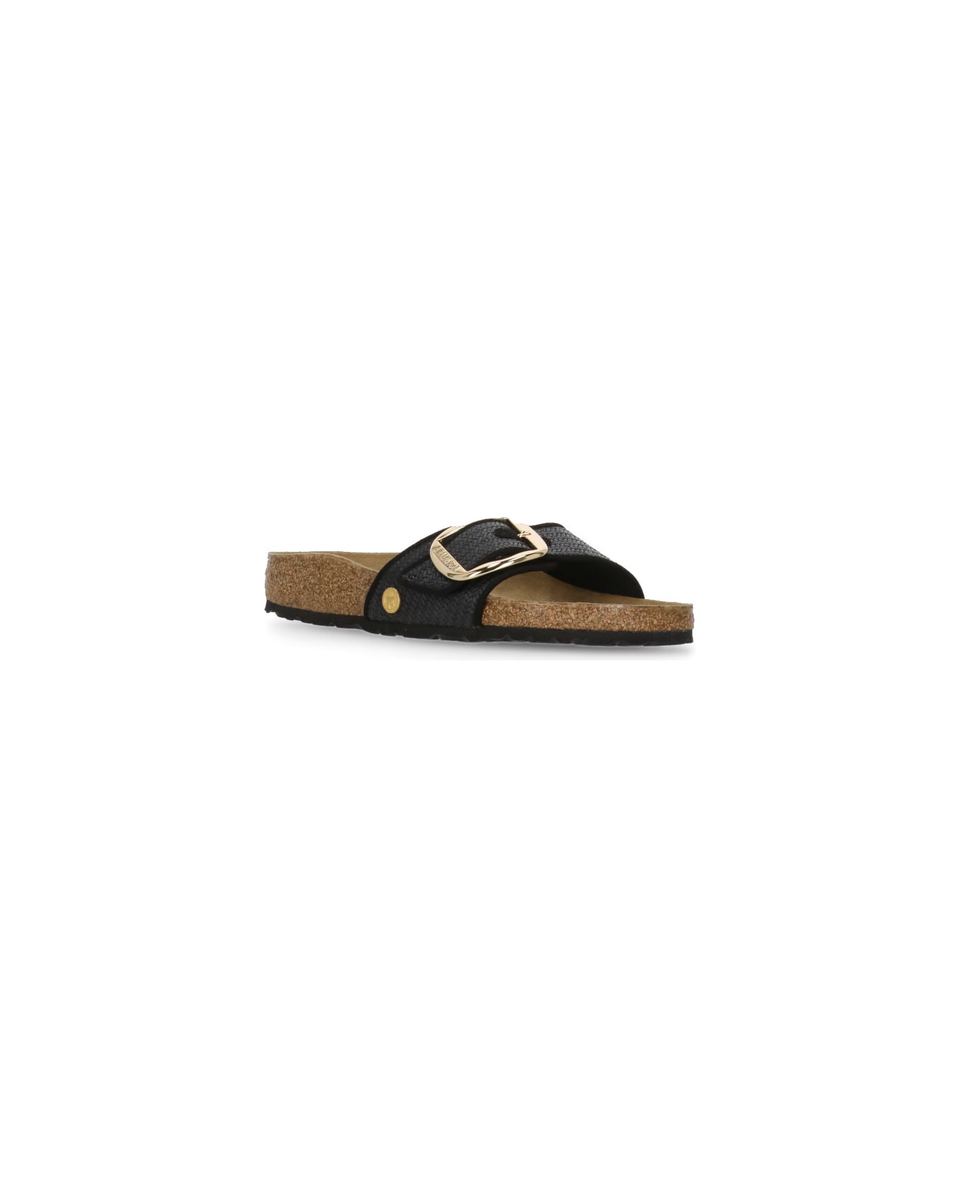 Birkenstock Madrid Big Buckle Sandals - Black