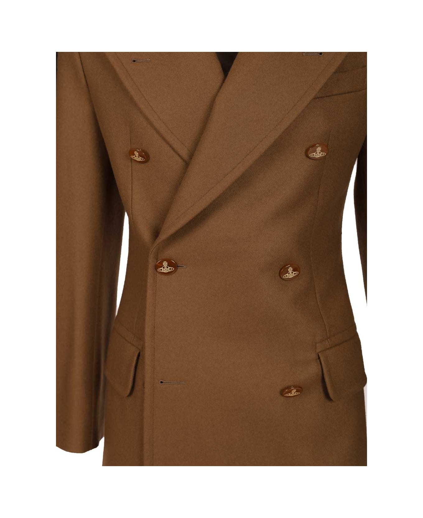 Vivienne Westwood Winston Coat - BEIGE