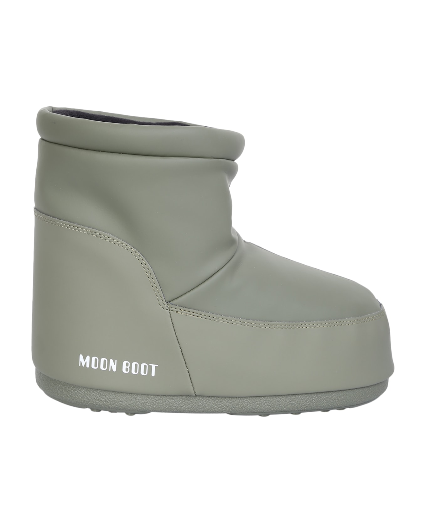 Moon Boot Green Icon Low Ankle Boots - Green