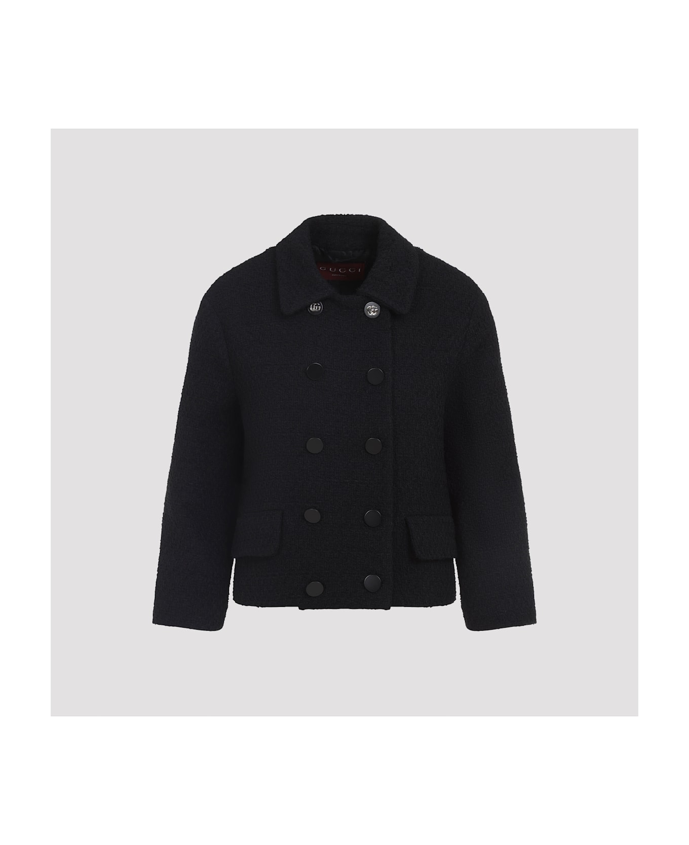 Gucci Boucle Jacket - Black