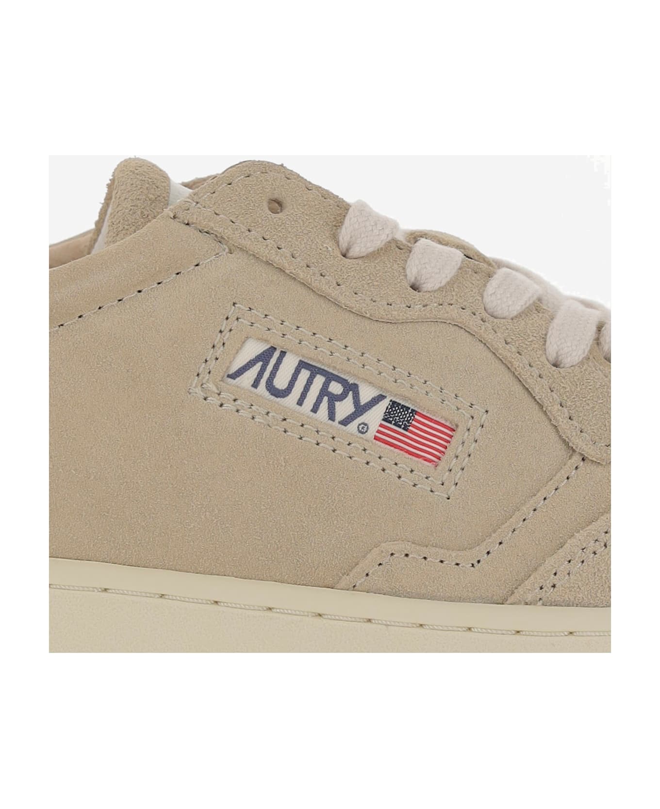 Autry Medalist Low Sneakers - Beige