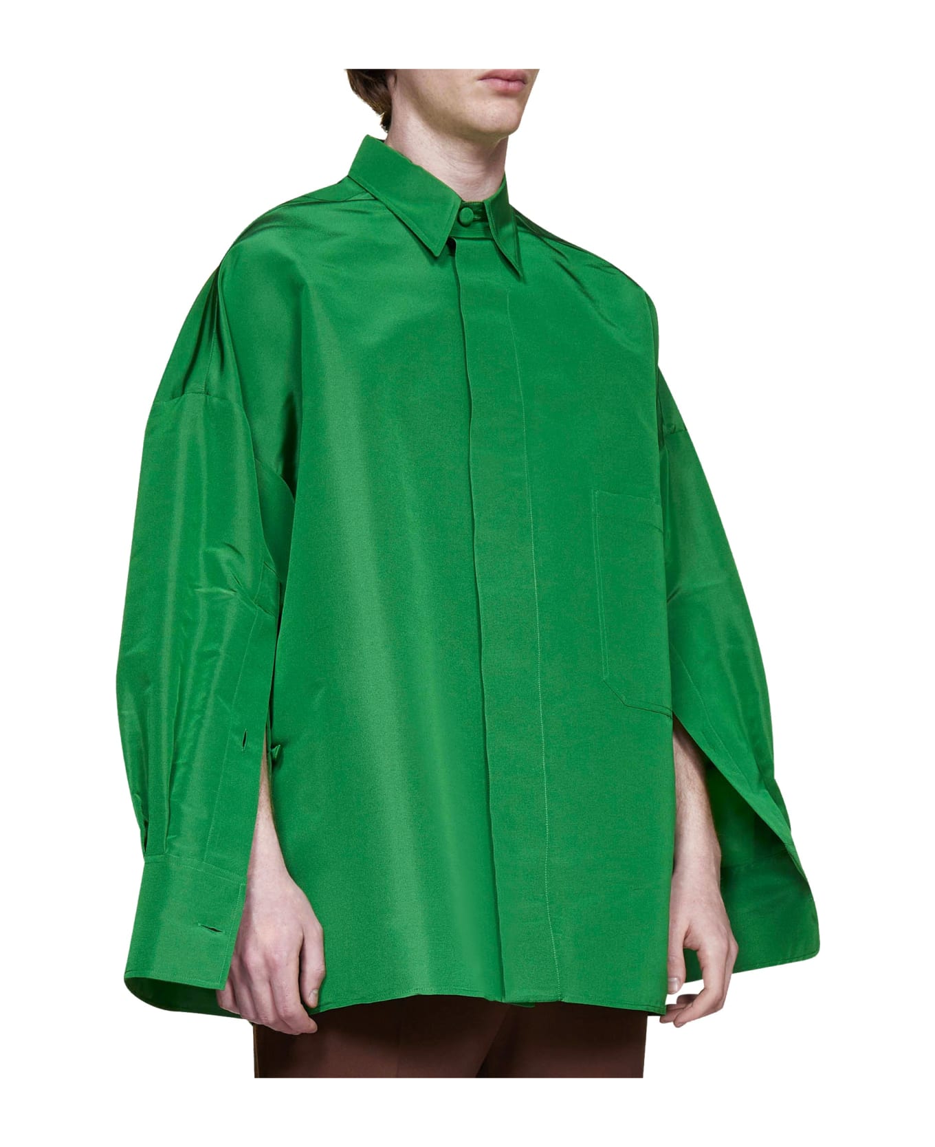 Valentino Handtasche Silk Shirt - Green