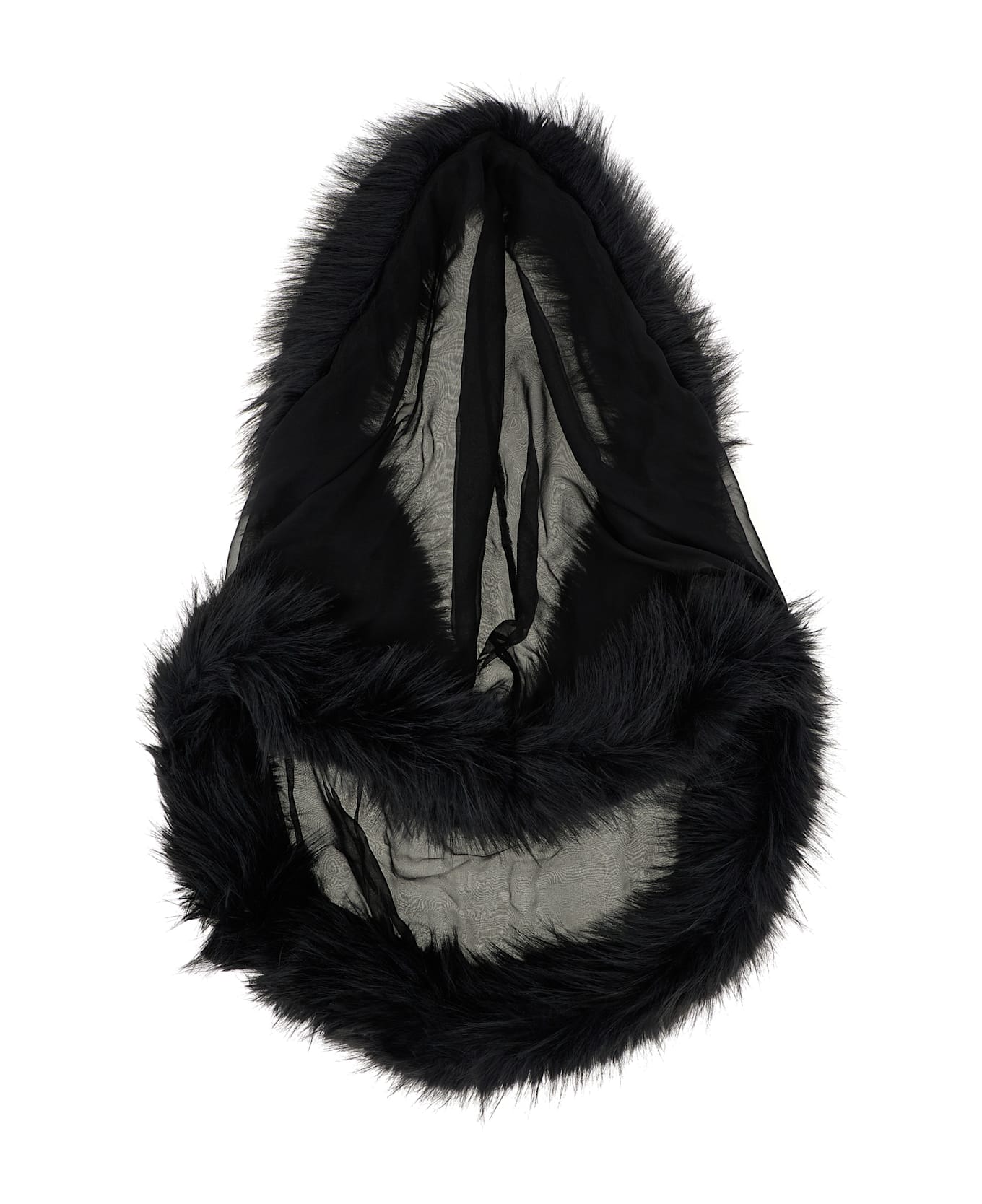 Dsquared2 Hooded Collar - Black  