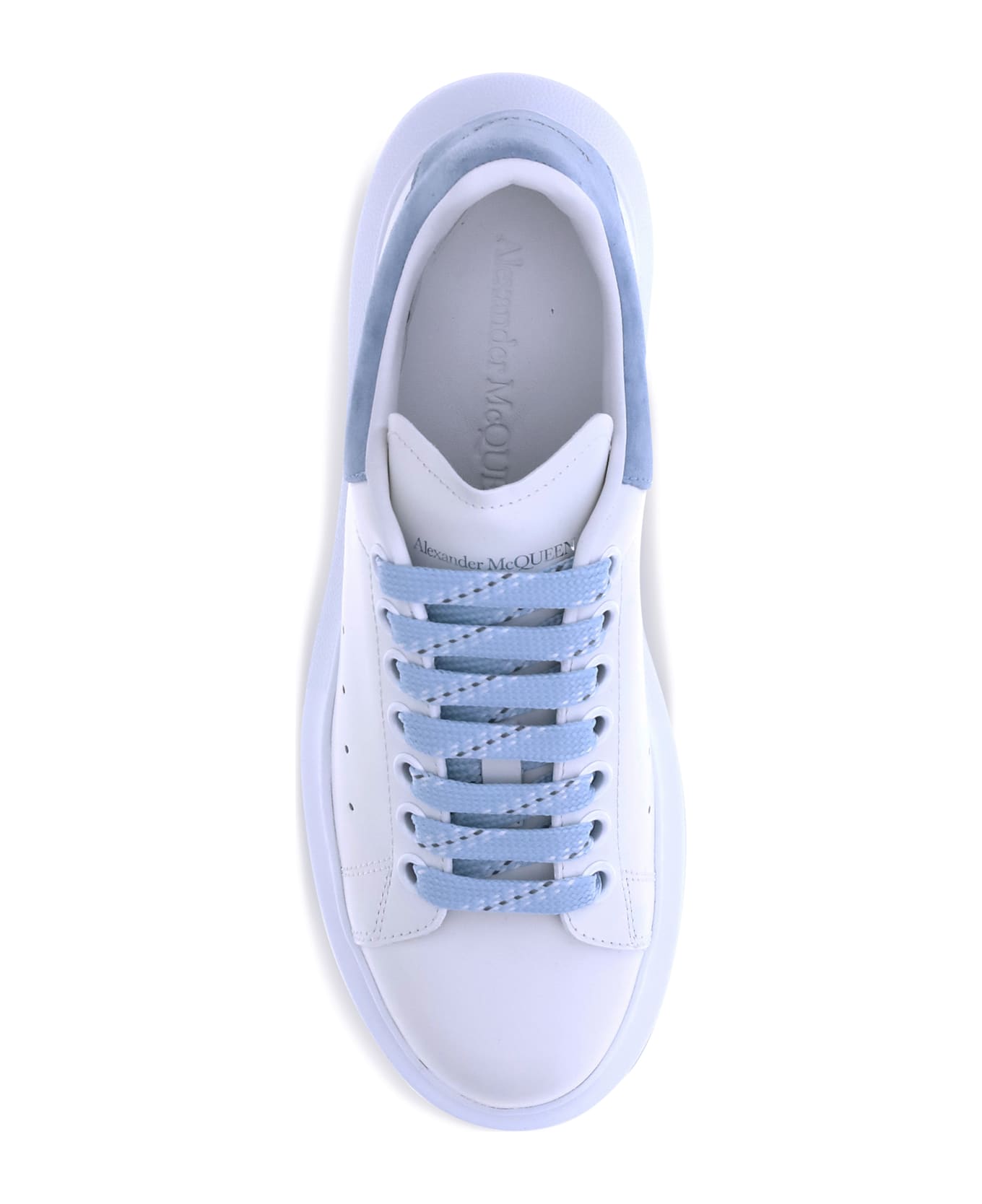 Alexander McQueen Leather Sneakers - White