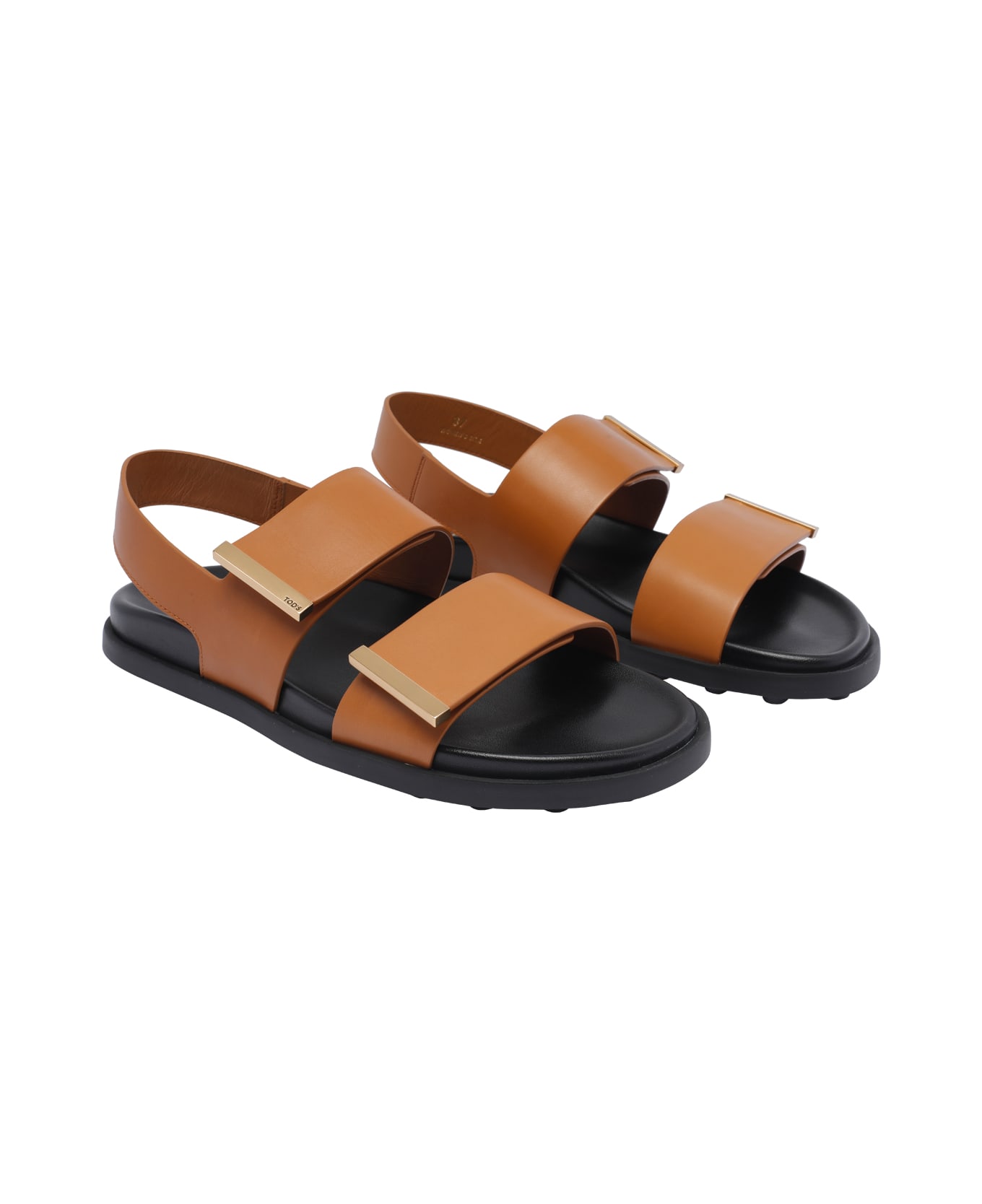 Tod
s Sandals - BROWN