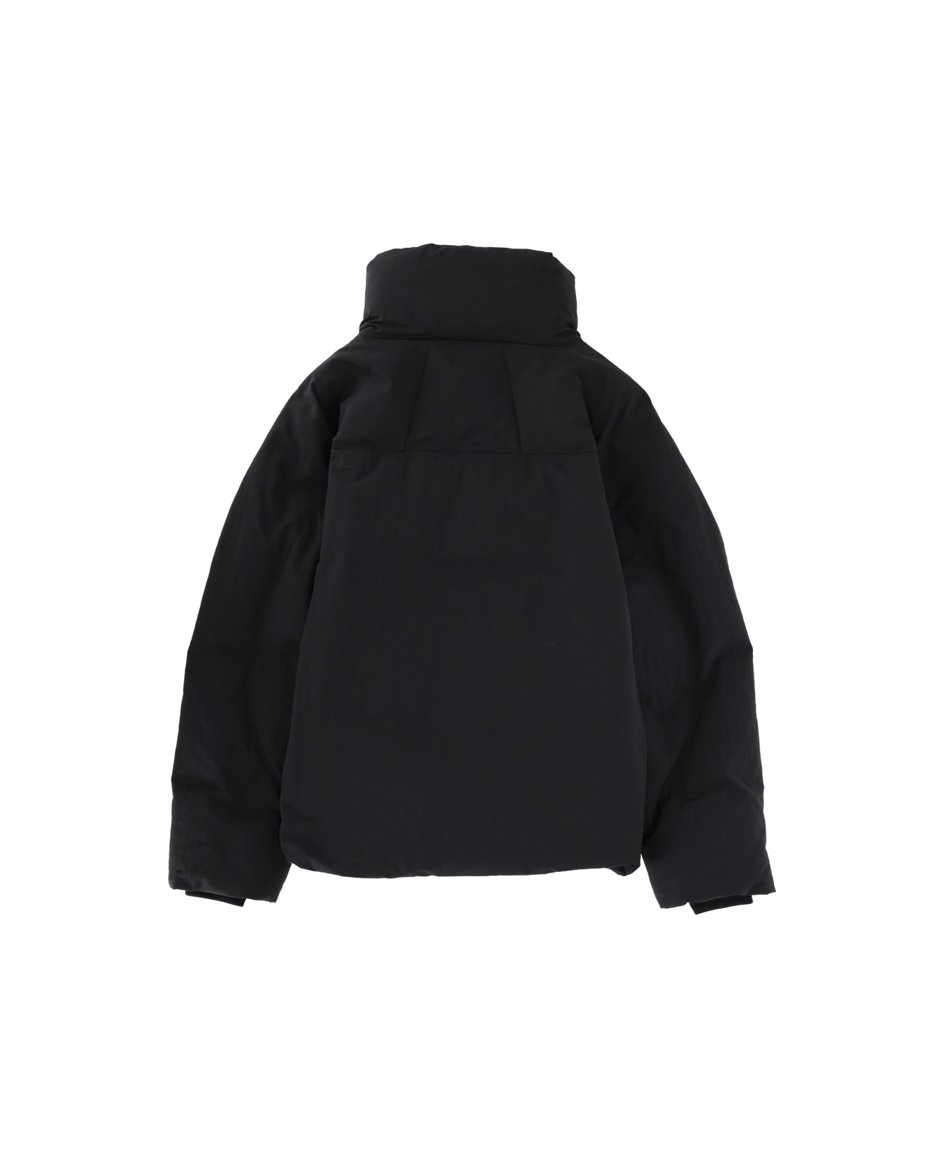 Herno Laminar "crinkle Metallic" Jacket - BLACK