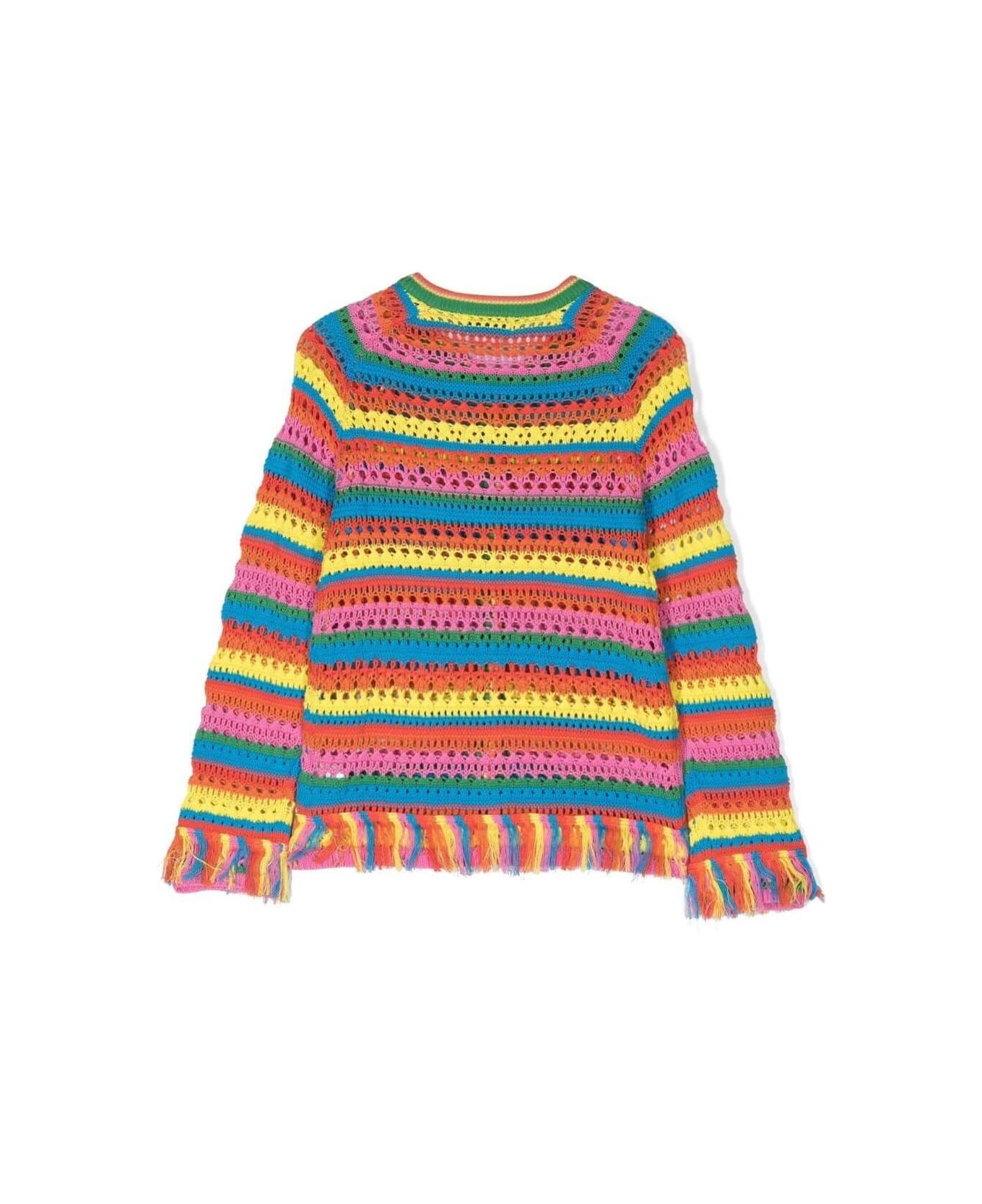 Stella McCartney Kids Multicolor Knit Cardigan Stella Mccartney Kids Girl - Multicolor ニットウェア＆スウェットシャツ