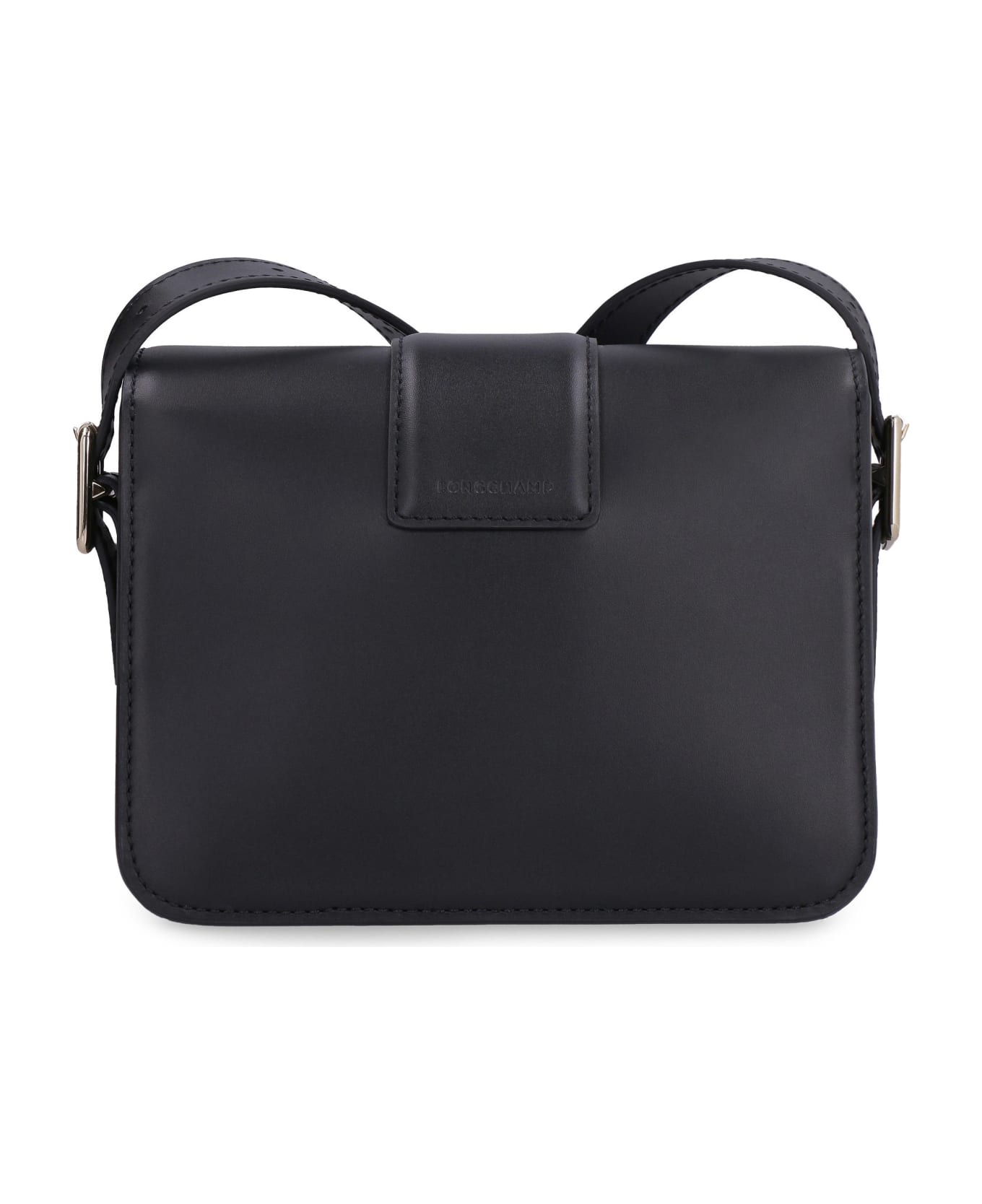 Longchamp Box-trot Leather Crossbody Bag - Black